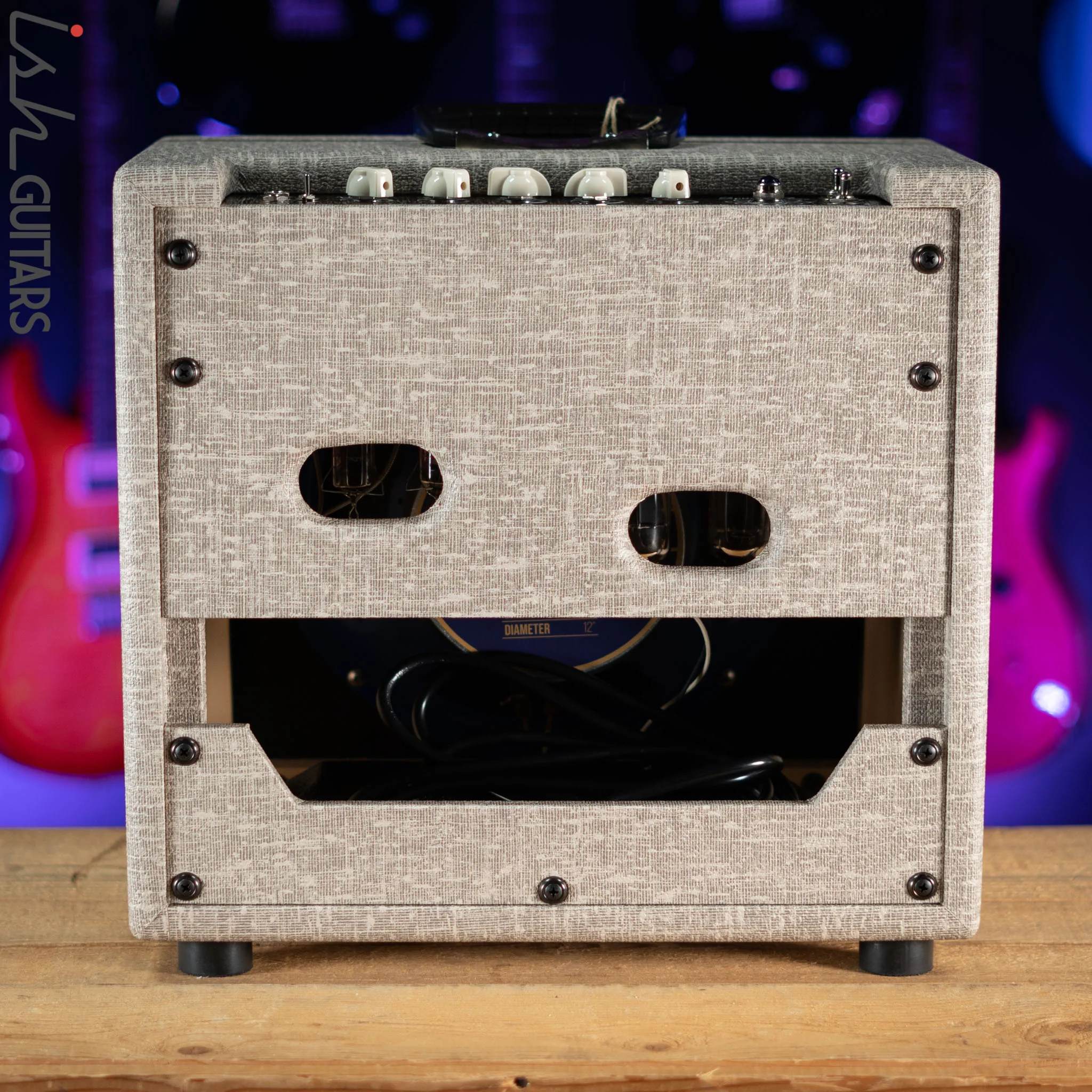 Swart Space Tone Tremolo Amp Head Fawn Tolex - Image 5