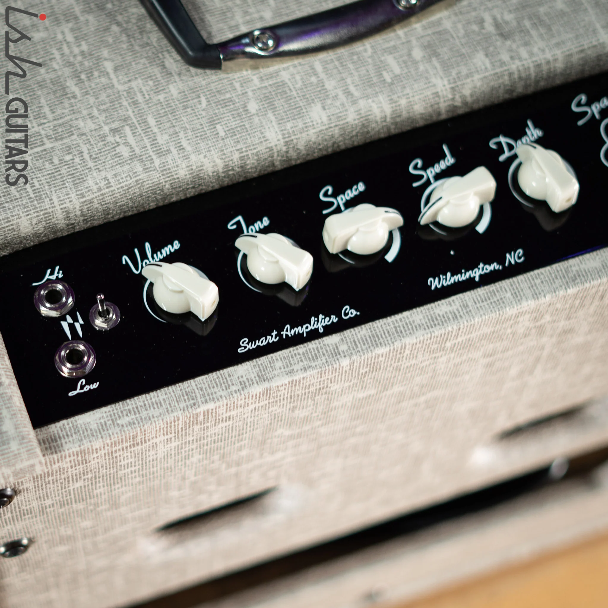 Swart Space Tone Tremolo Amp Head Fawn Tolex - Image 6