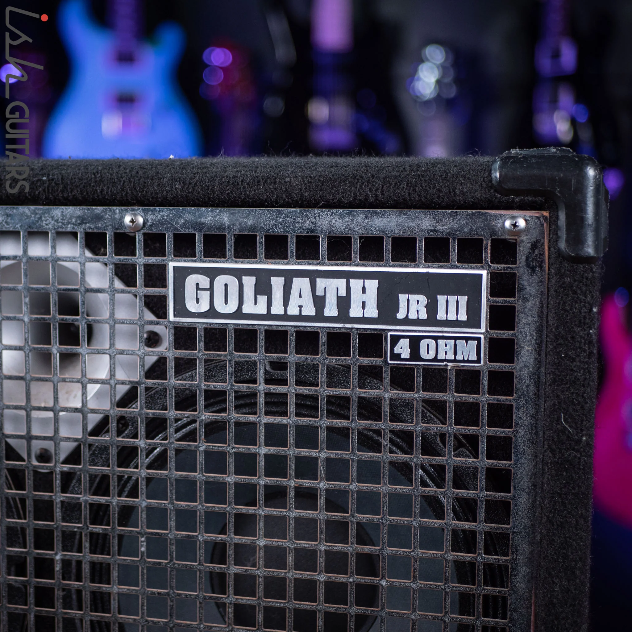 SWR Goliath Jr III 4 Ohm Bass Cabinet Black/Chrome - Image 2