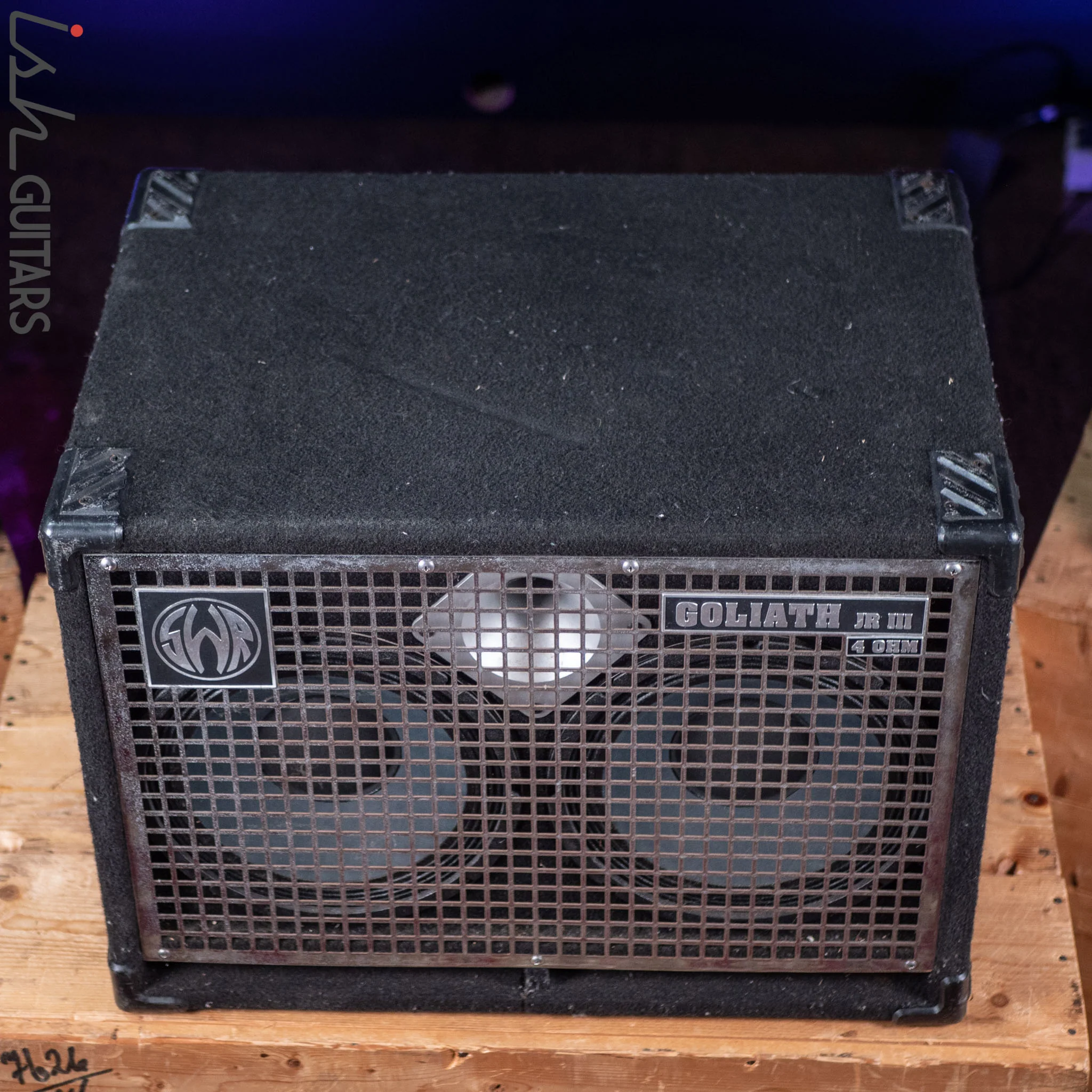 SWR Goliath Jr III 4 Ohm Bass Cabinet Black/Chrome - Image 6