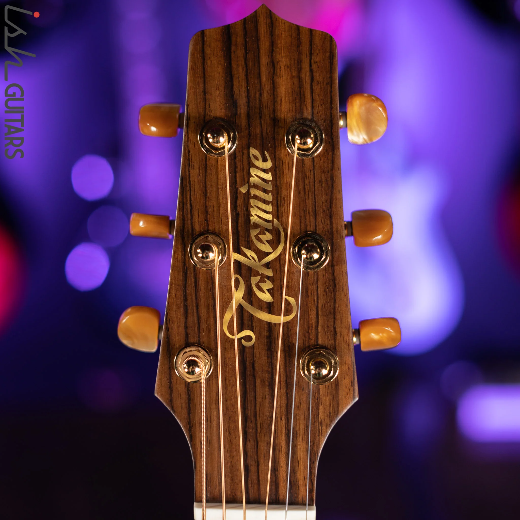 Takamine CP3NYK Acoustic-Electric Guitar Natural Satin Cedar - Image 8
