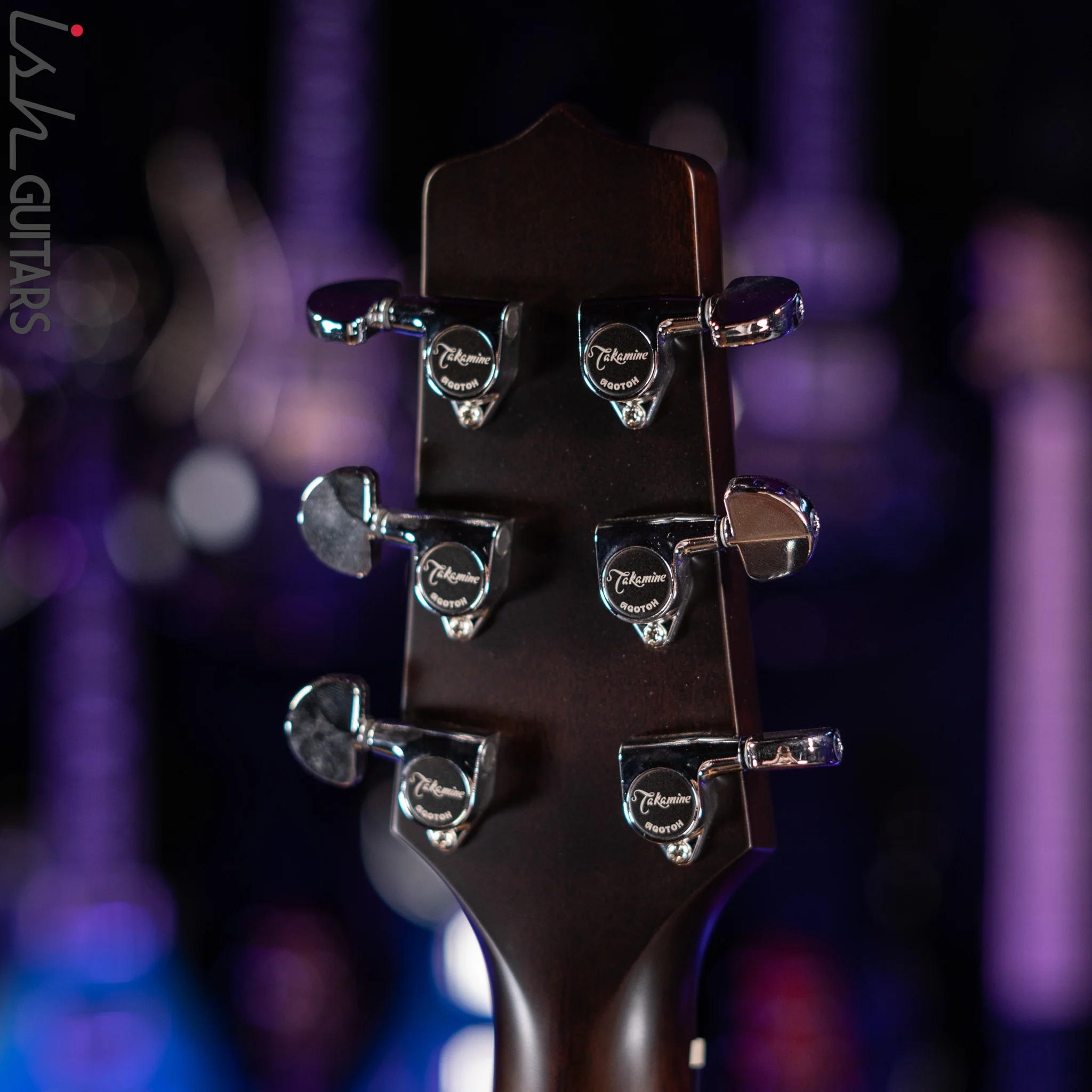 Takamine CP771MCSB Acoustic Electric Guitar Shadow Burst Satin - Image 11