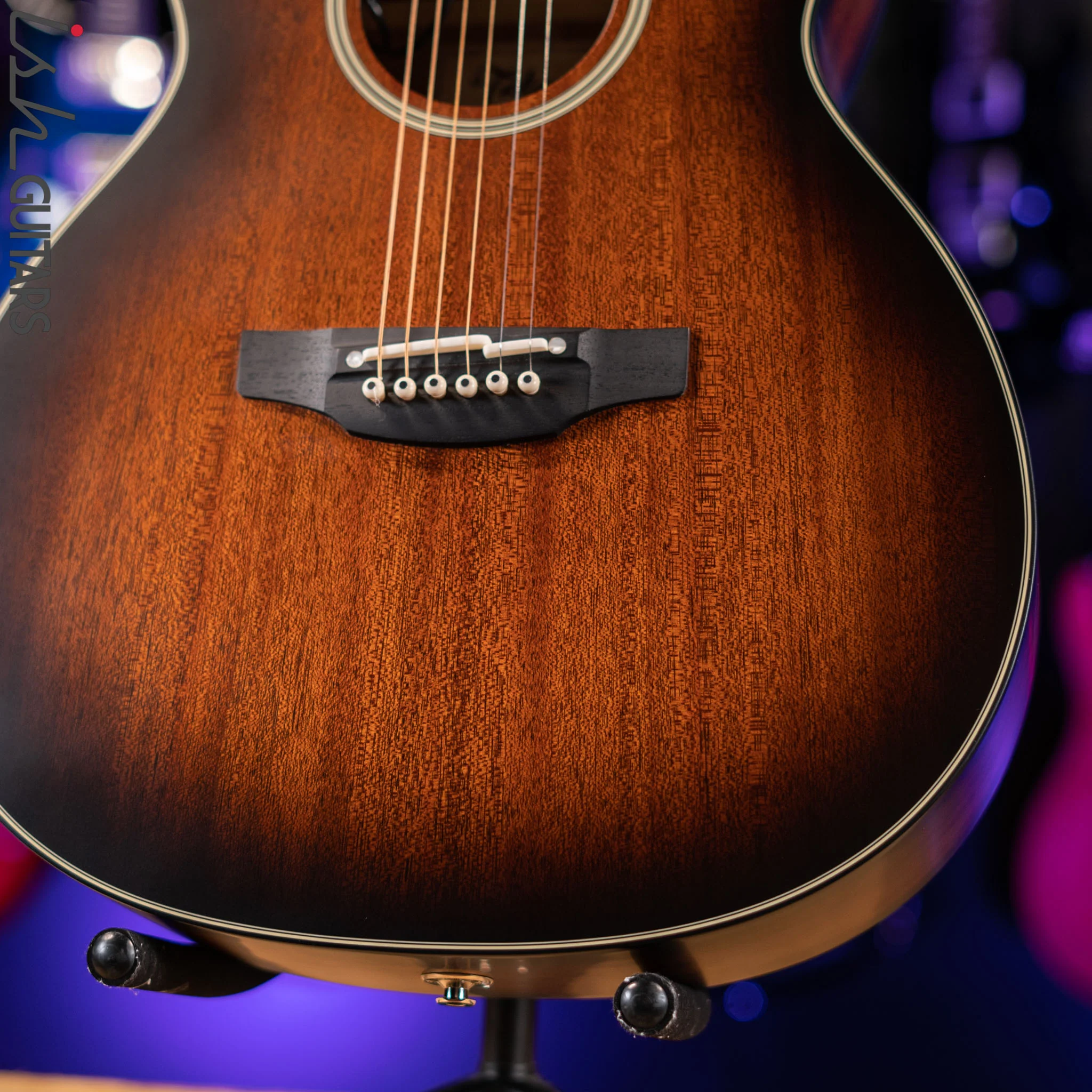 Takamine CP771MCSB Acoustic Electric Guitar Shadow Burst Satin - Image 4