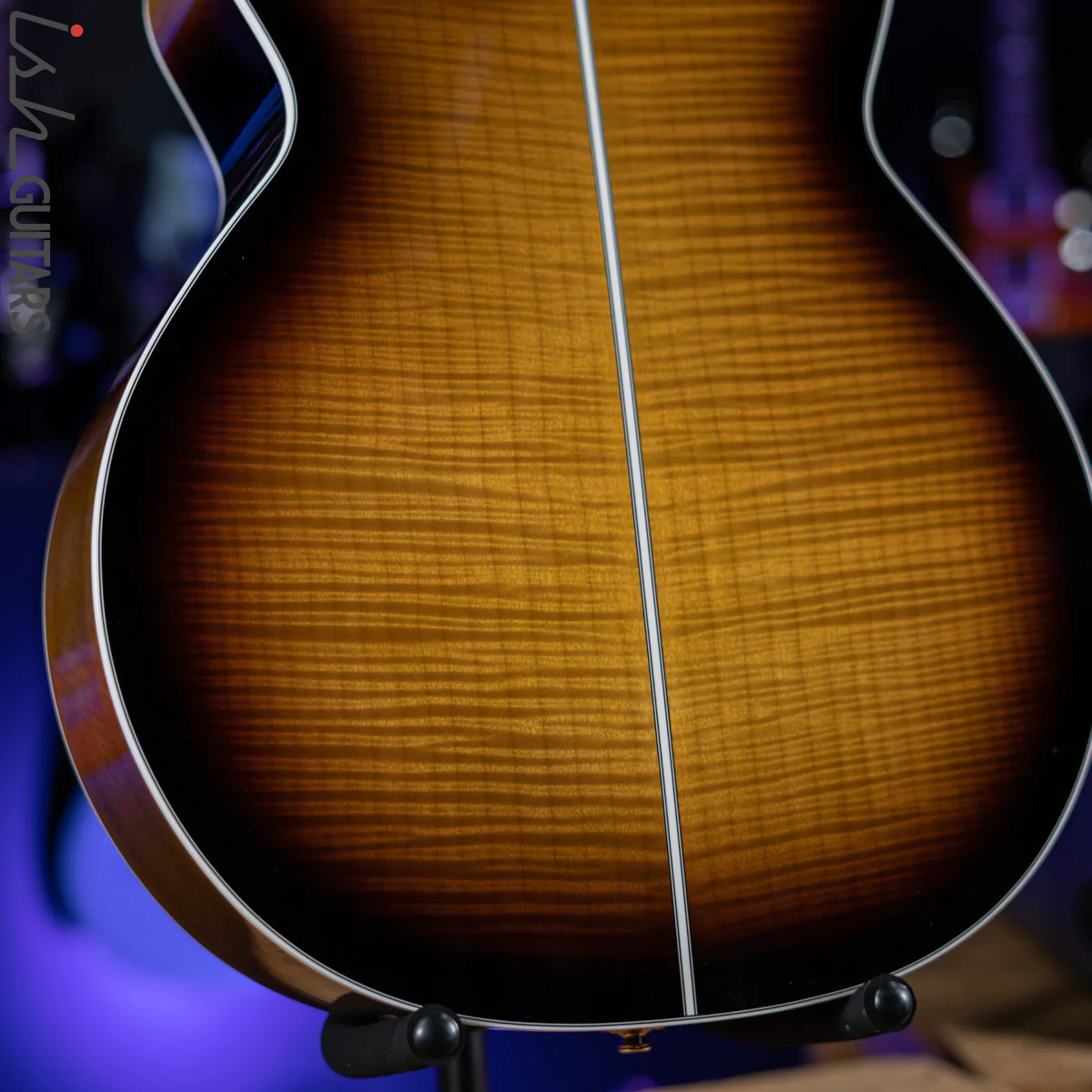 Takamine EF450C-TT Acoustic Electric Guitar Brown Sunburst Demo - Image 10