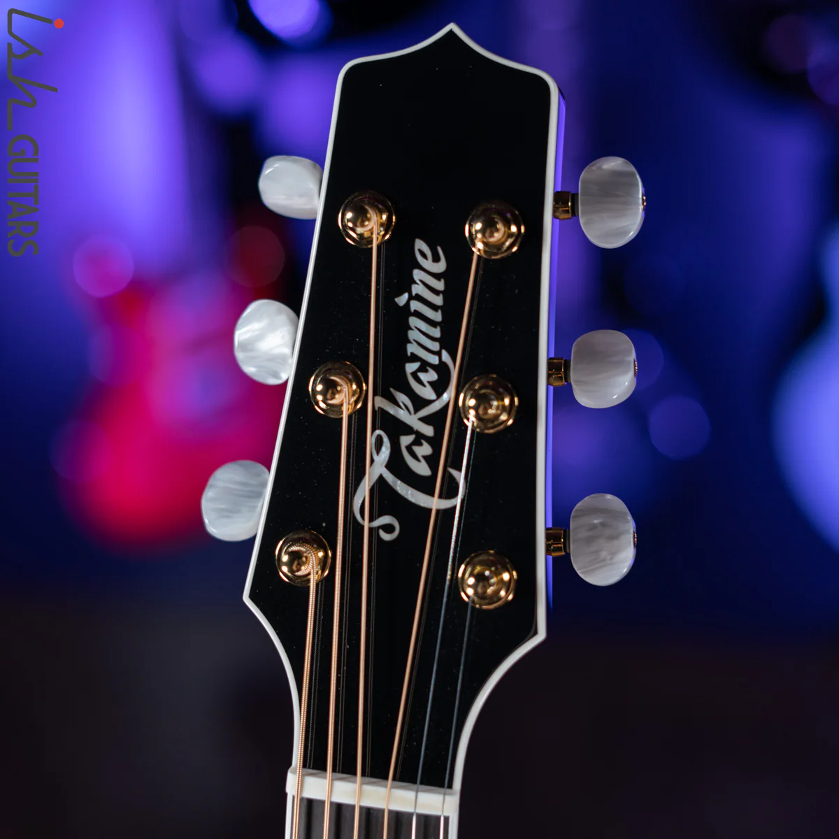 Takamine EF450C-TT Acoustic Electric Guitar Brown Sunburst Demo - Image 6