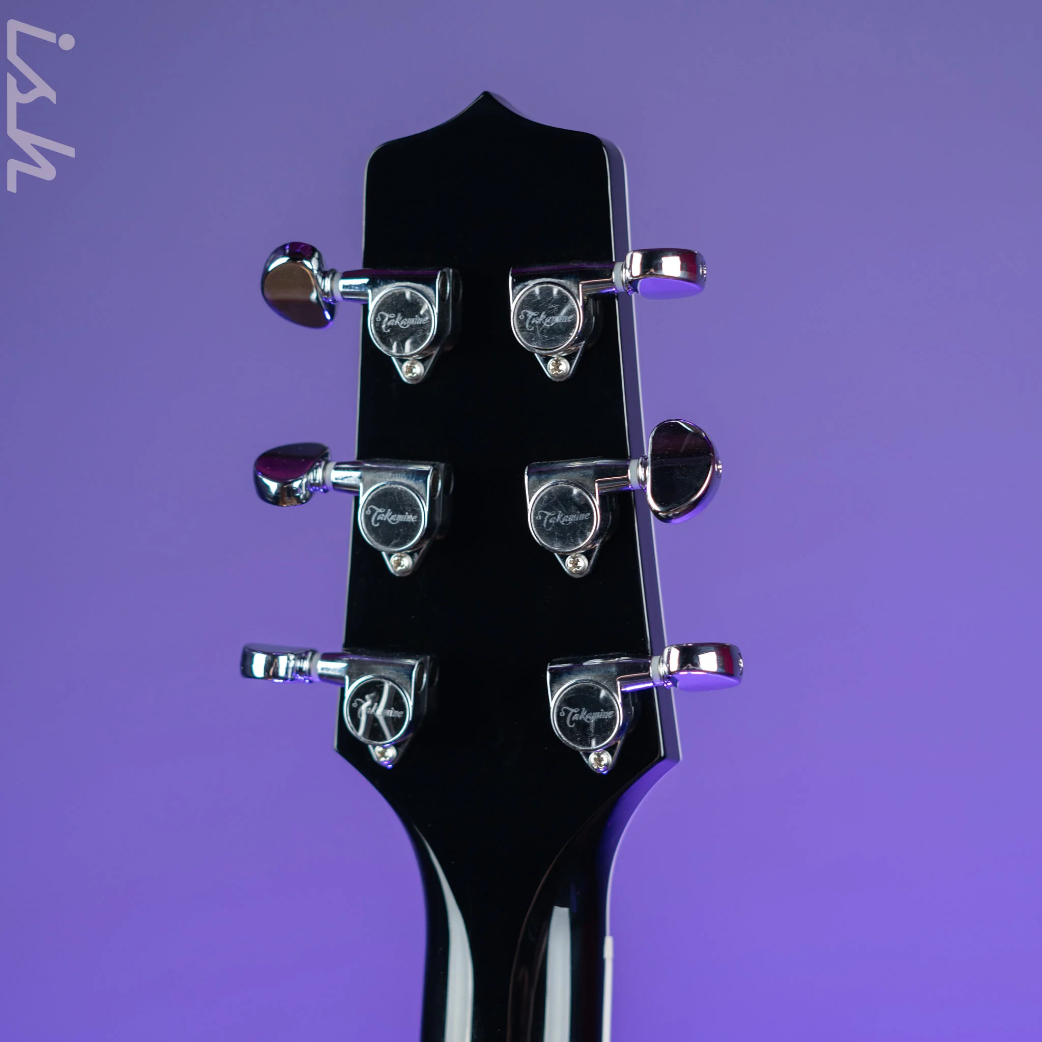 Takamine FT341 Limited Edition Dreadnought Acoustic-Electric Guitar Black Demo - Image 10