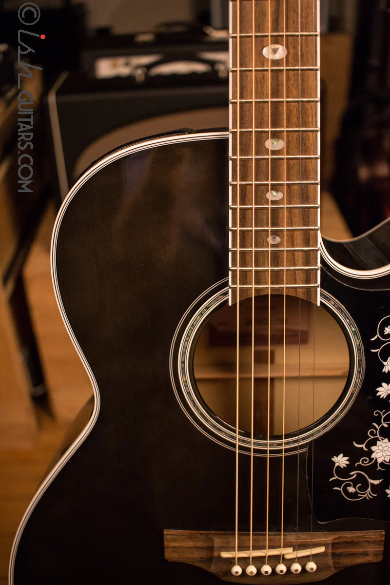 Takamine GN75CE-TBK Acoustic Electric Cutaway Guitar - Image 3
