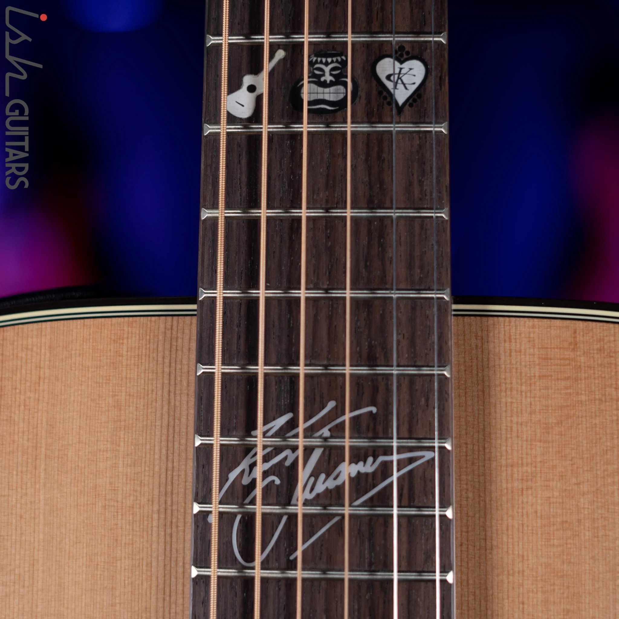 Takamine KC70 Kenny Chesney Signature Model Natural - Image 7