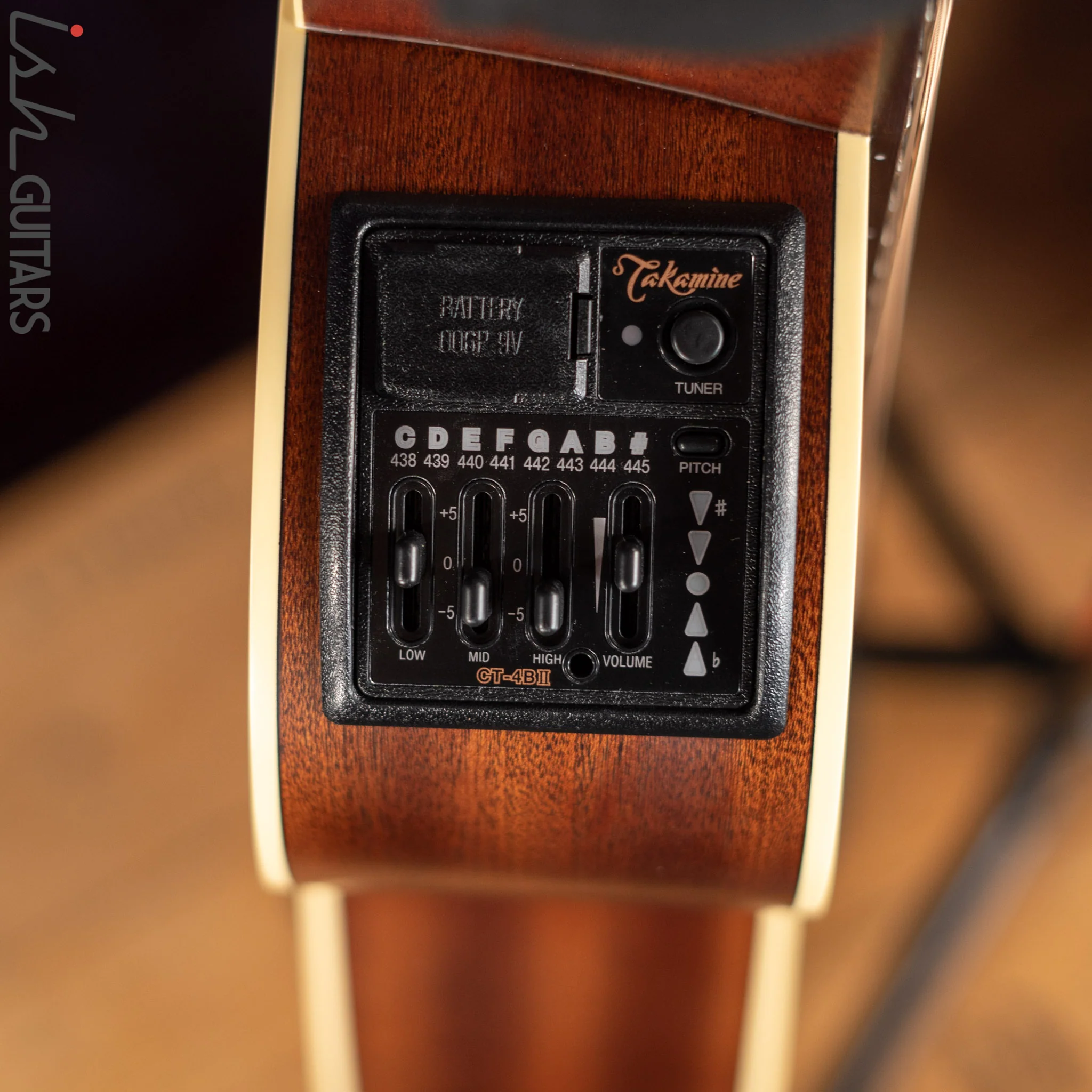 Takamine P3NY Acoustic-Electric Guitar Natural Satin Cedar - Image 8