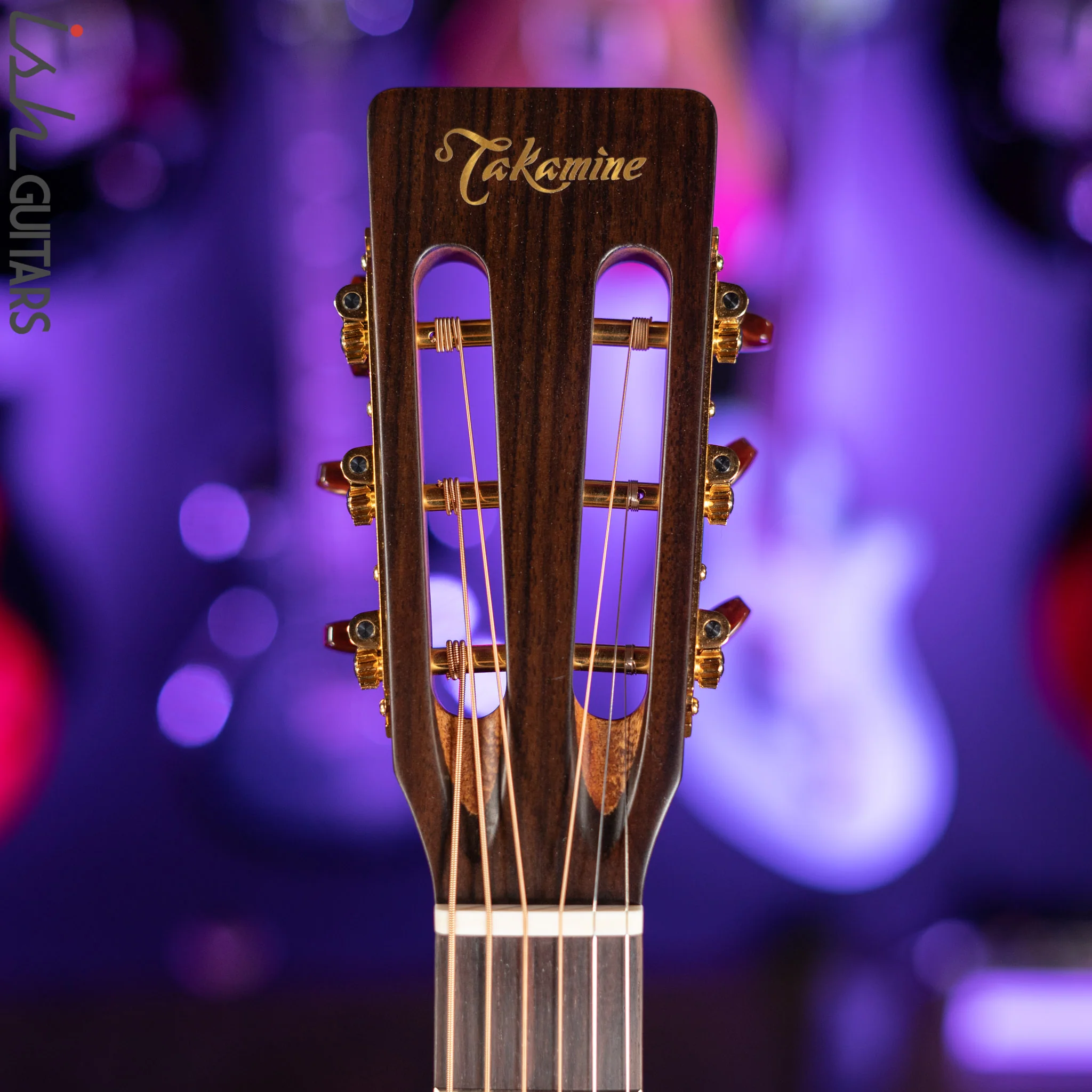 Takamine P3NY Acoustic-Electric Guitar Natural Satin Cedar - Image 9
