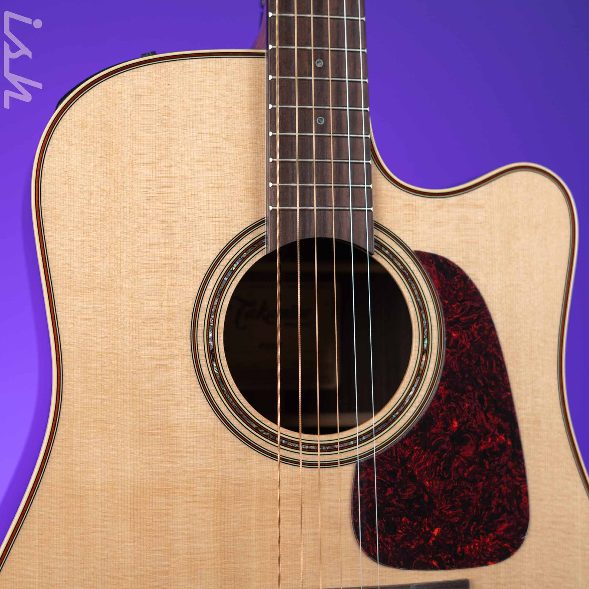 Takamine P5DC Pro Series Dreadnought Acoustic Electric Guitar - Image 3