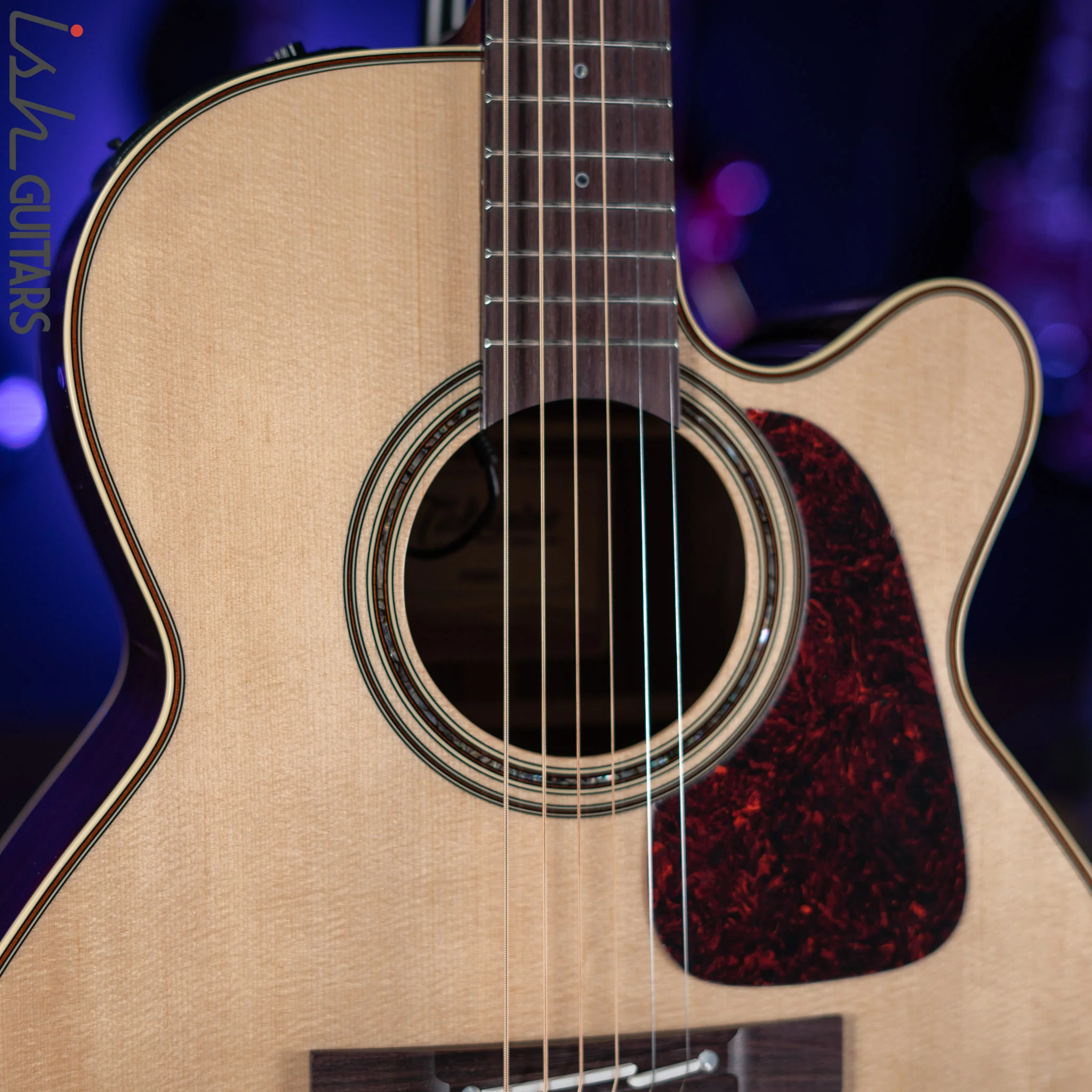 Takamine P5NC Acoustic Electric Guitar Natural - Image 4