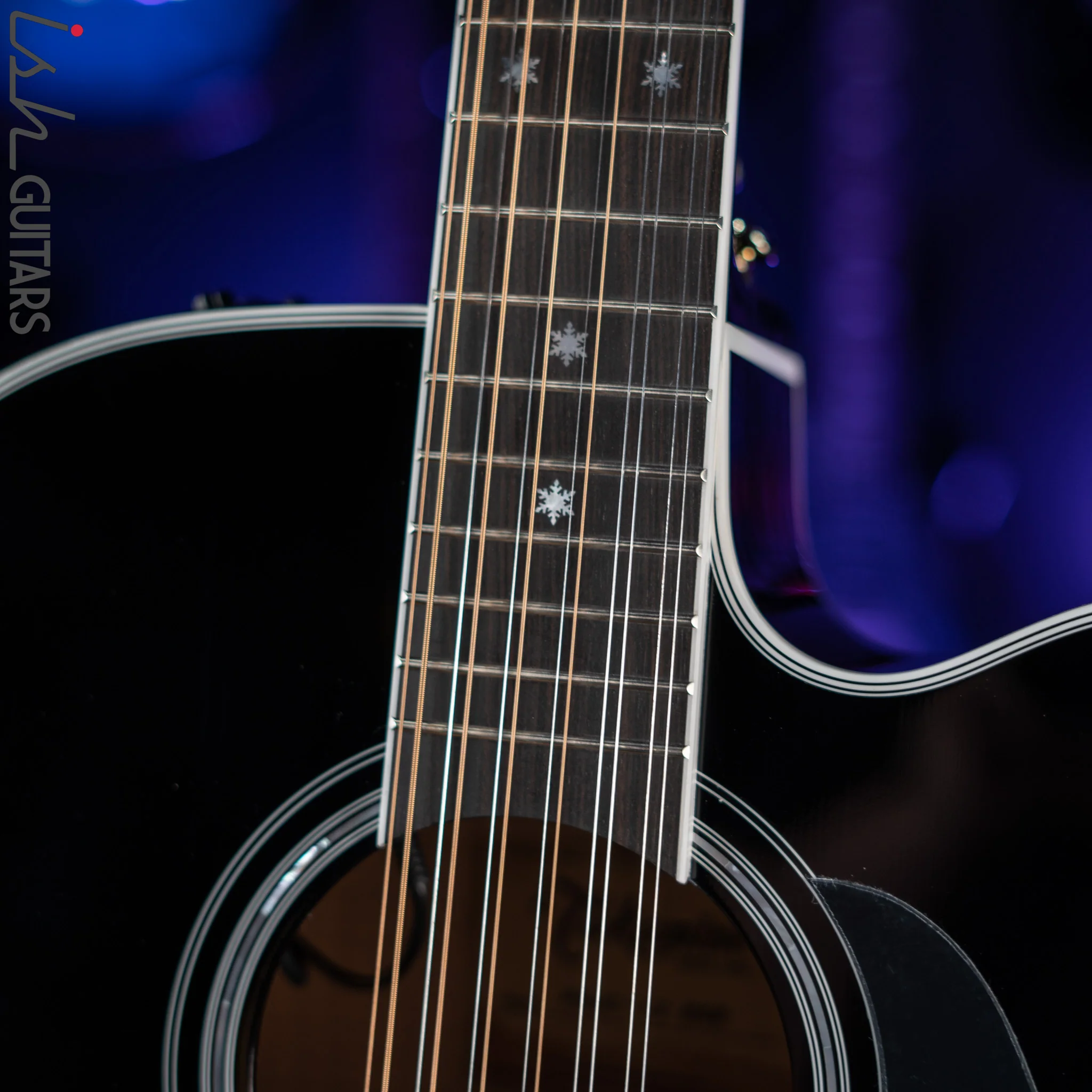 Takamine P6JC-12 Jumbo 12-String Acoustic-Electric Guitar Sunburst - Image 5