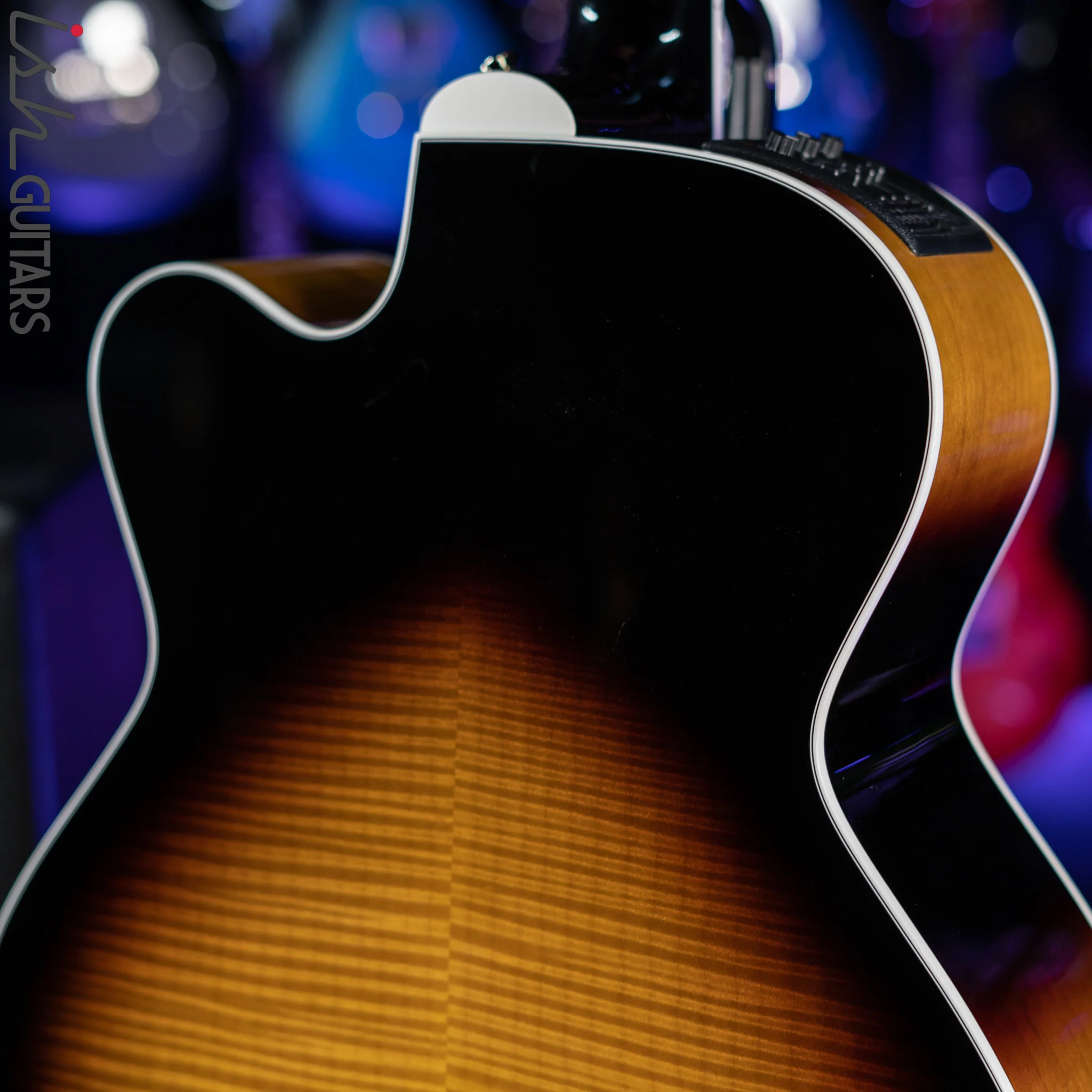 Takamine P6JC-12 Jumbo 12-String Acoustic-Electric Guitar Sunburst - Image 9