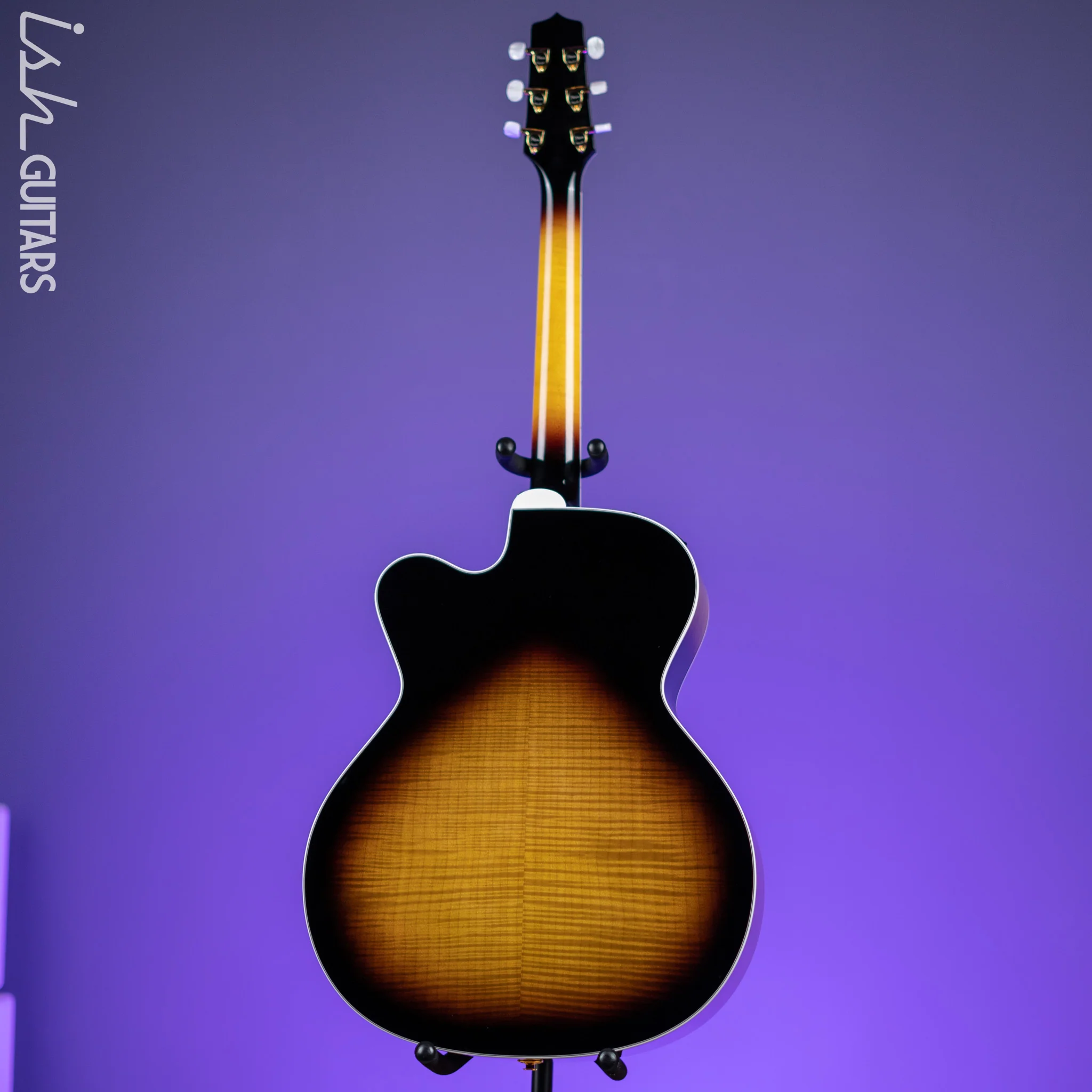 Takamine P6JC Jumbo Acoustic-Electric Guitar Brown Sunburst Gloss Demo - Image 6