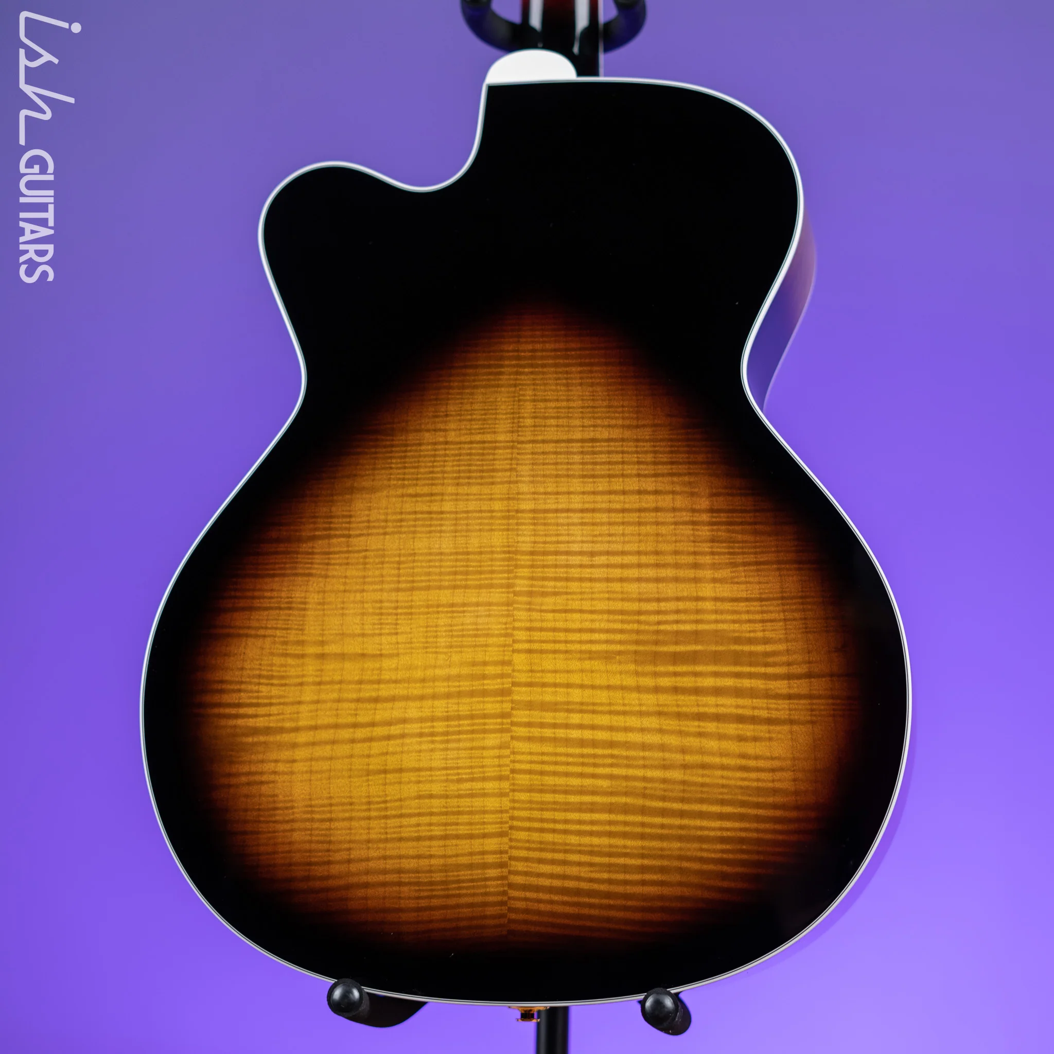 Takamine P6JC Jumbo Acoustic-Electric Guitar Brown Sunburst Gloss Demo - Image 7