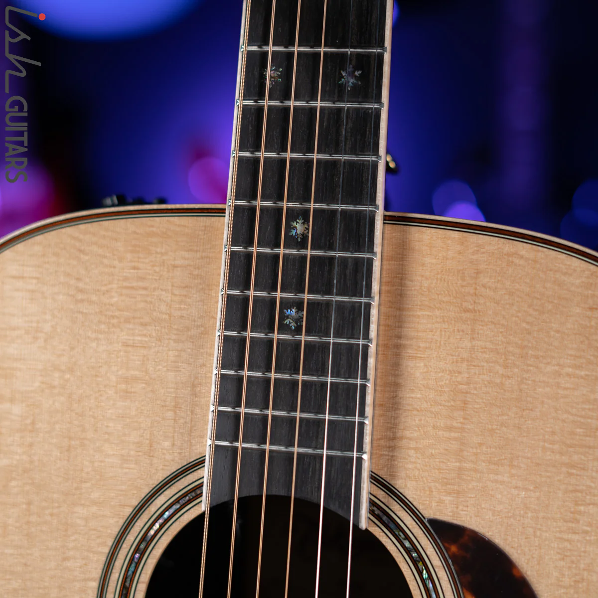 Takamine P7D Acoustic Electric Guitar Natural - Image 6