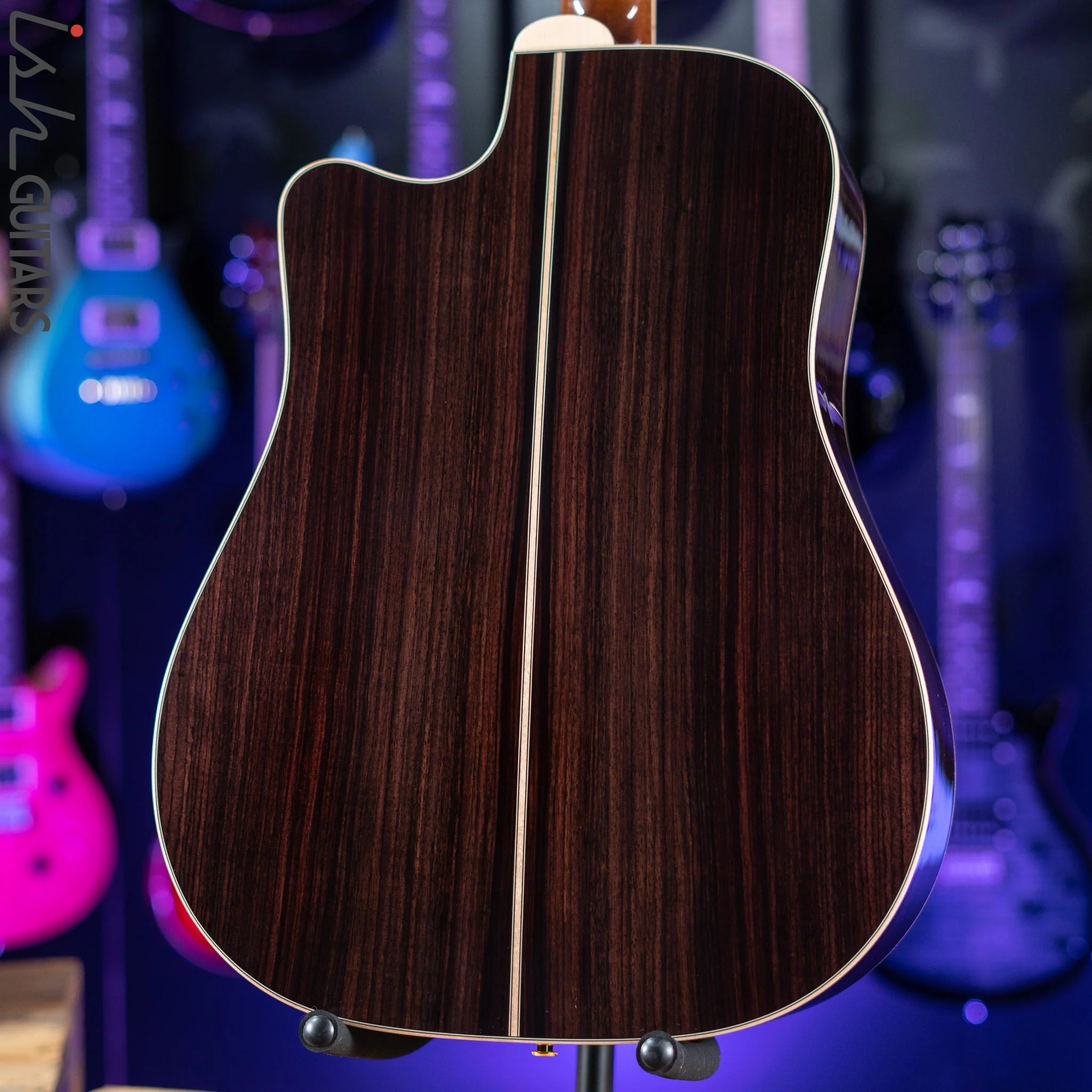 Takamine P7DC Dreadnought Acoustic Guitar Natural - Image 9