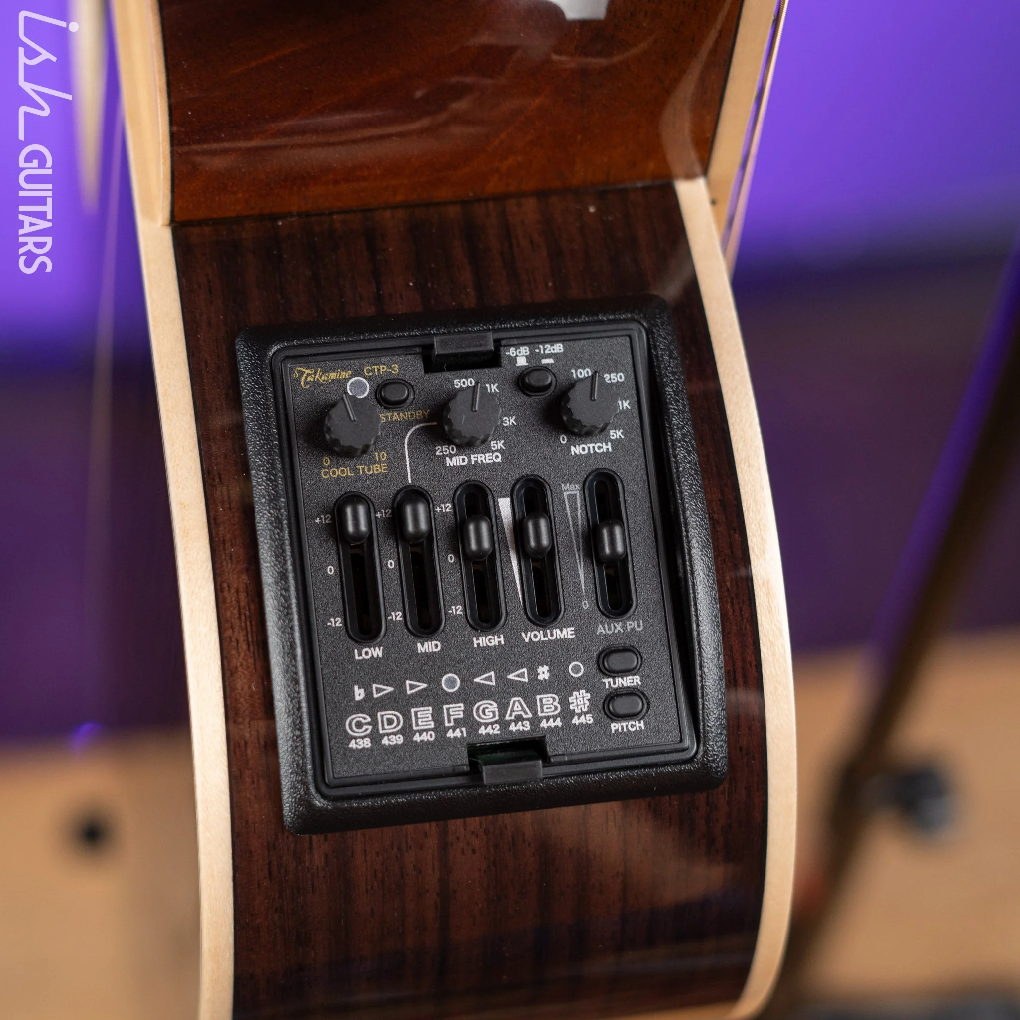 Takamine P7NC Acoustic-Electric Guitar Natural - Image 12