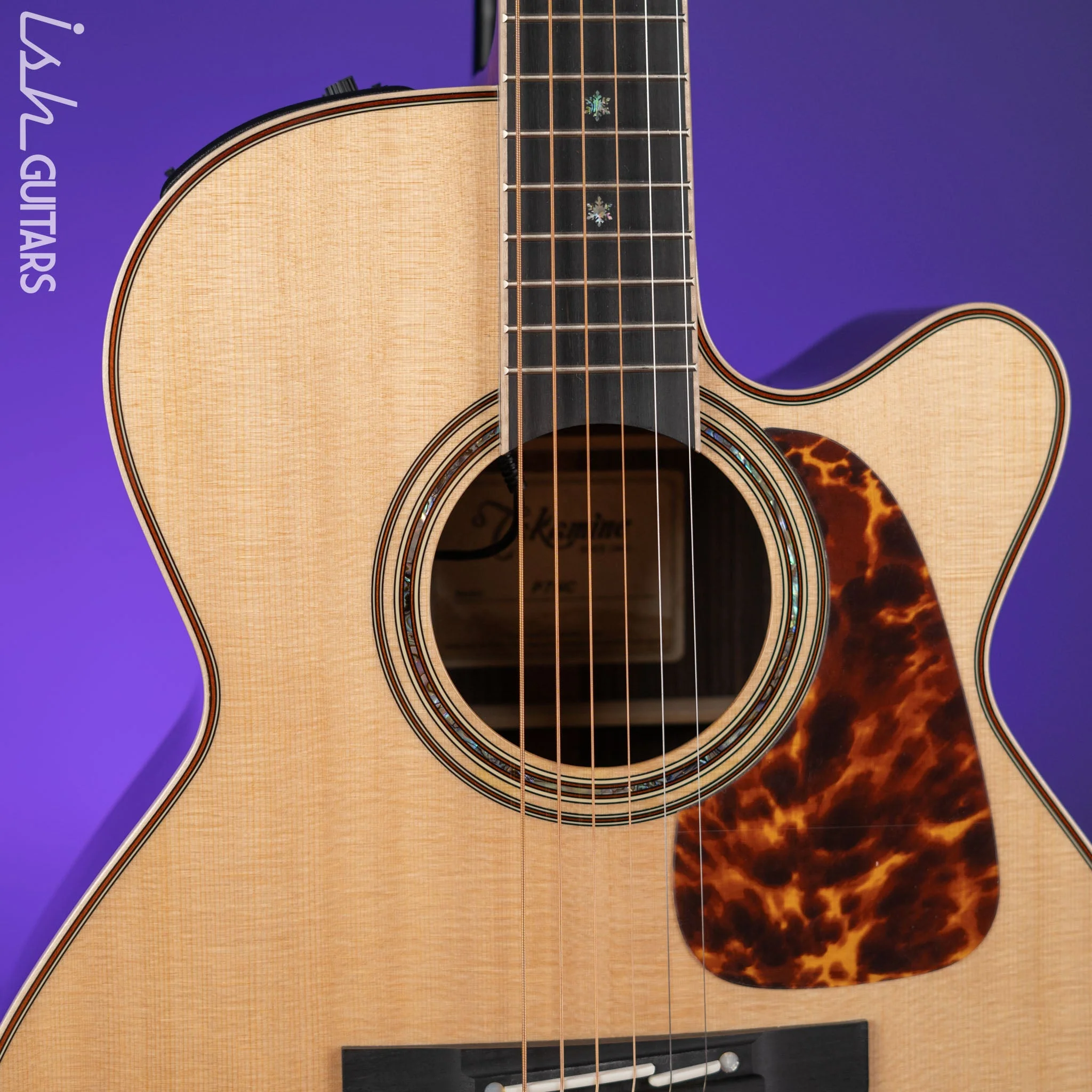 Takamine P7NC Acoustic-Electric Guitar Natural - Image 3