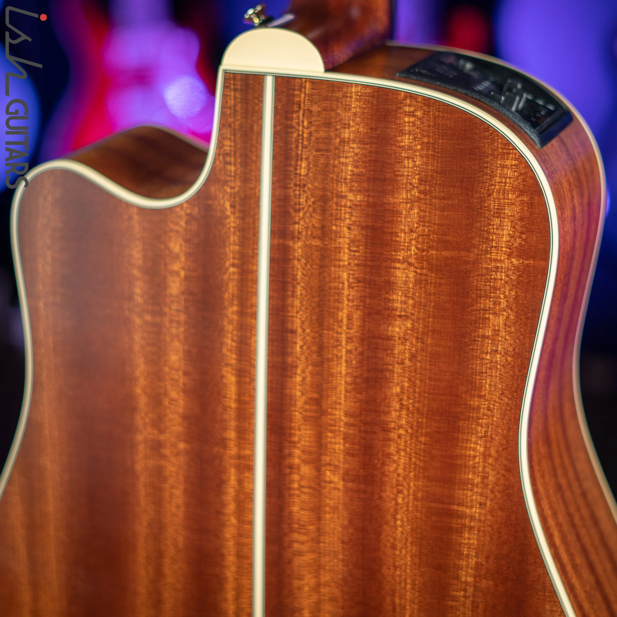 Takamine Pro Series P3DC Dreadnought Acoustic-Electric Guitar Natural - Image 10