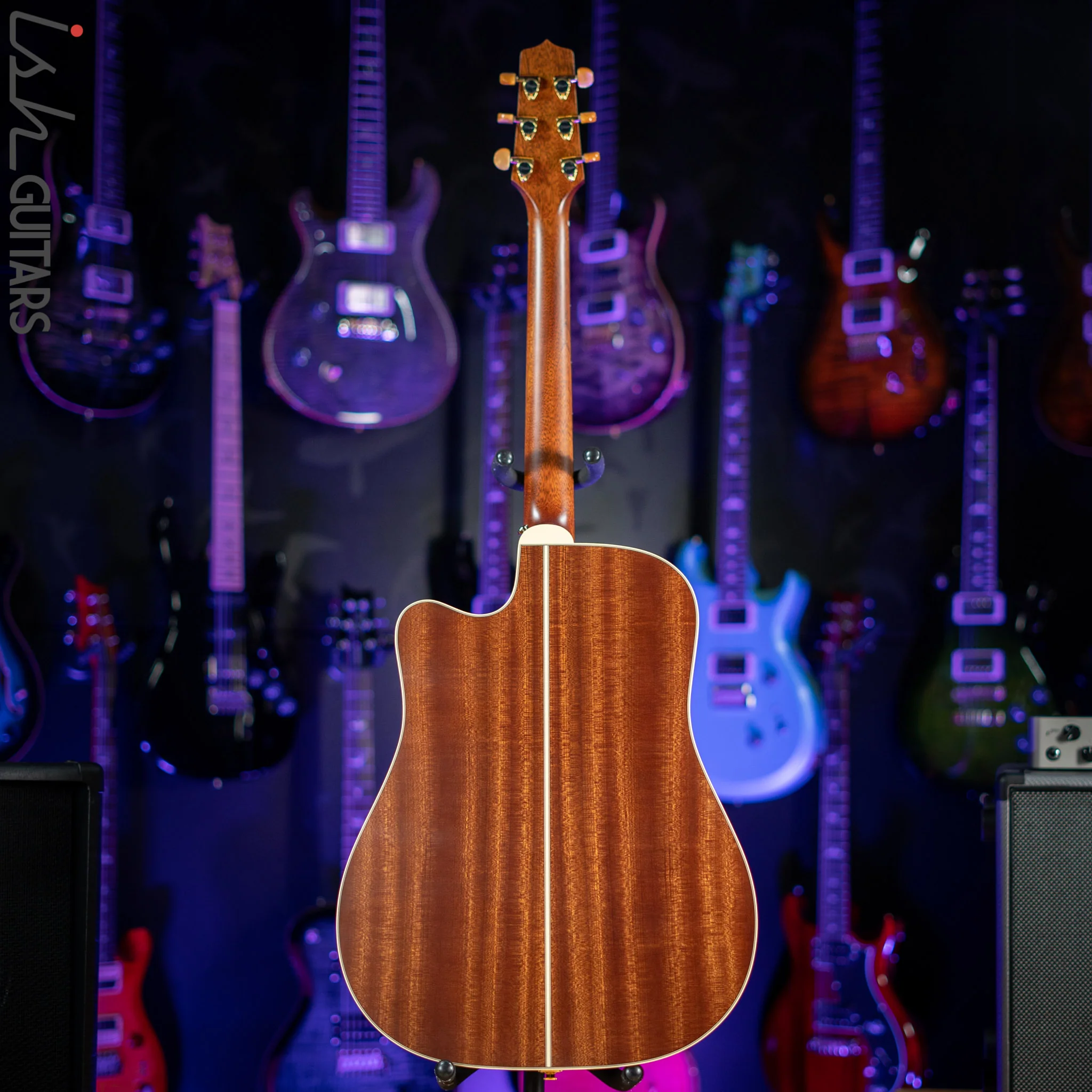 Takamine Pro Series P3DC Dreadnought Acoustic-Electric Guitar Natural - Image 8