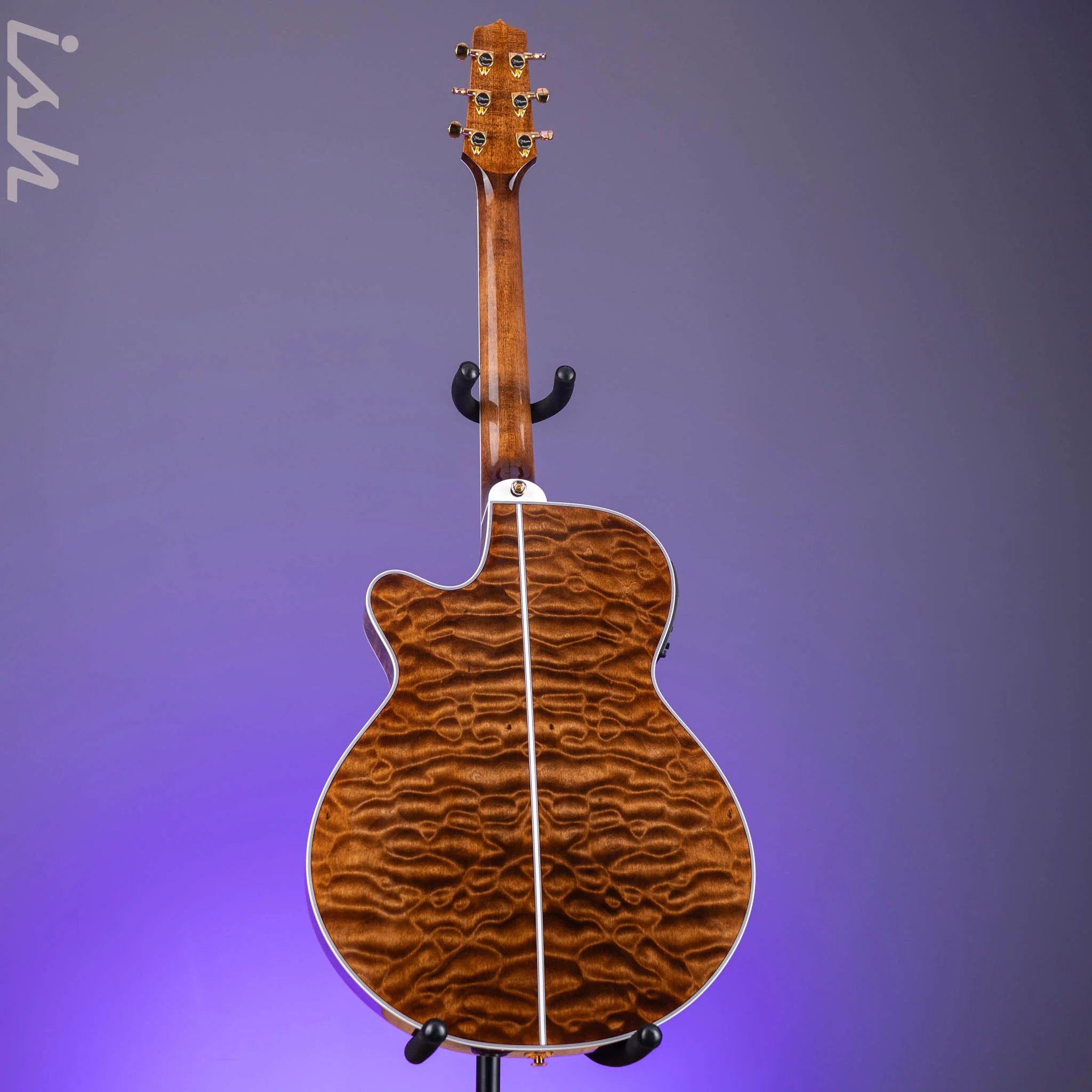 Takamine TSP100 Acoustic-Electric Guitar Gloss Vintage Tobacco Demo - Image 5