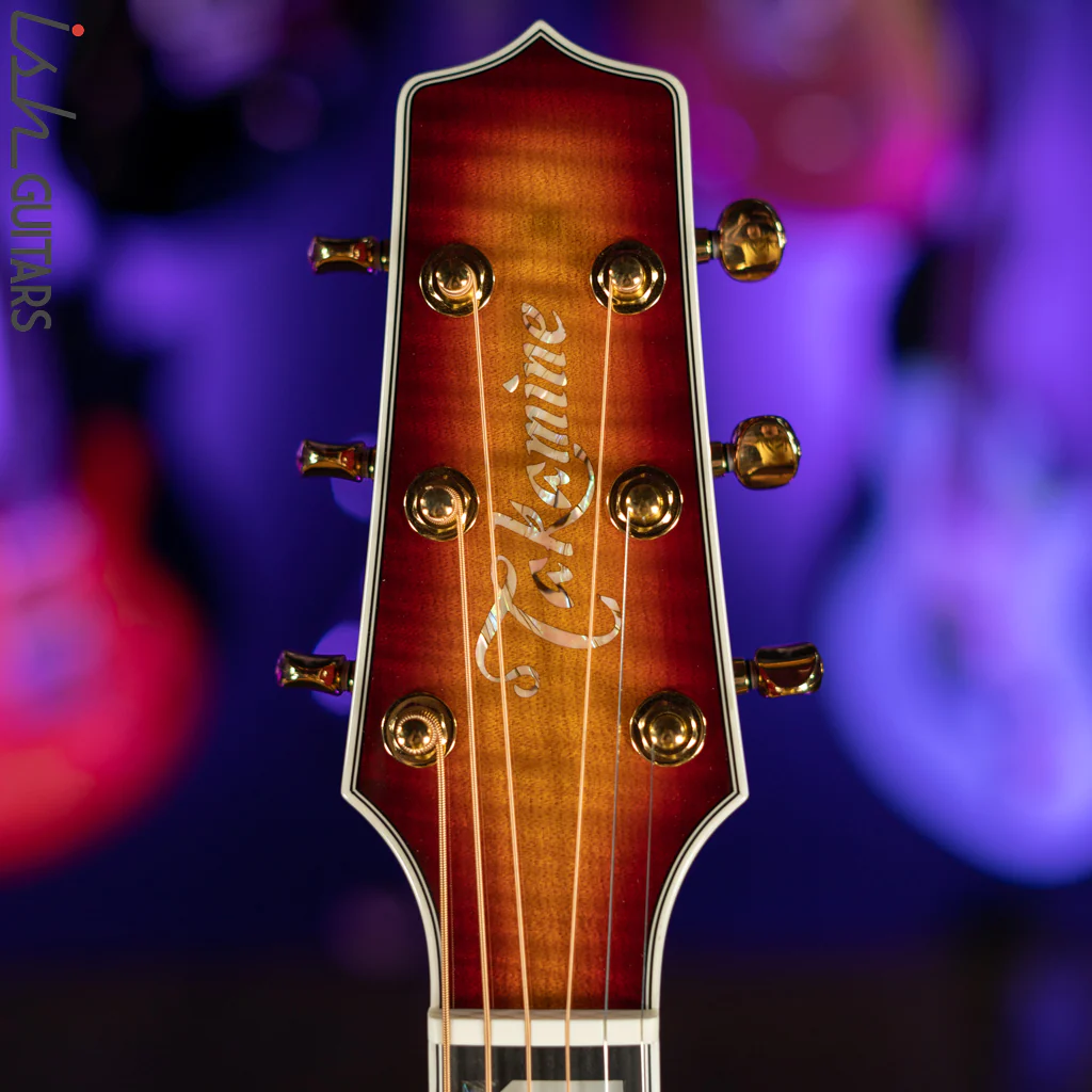 Takamine TSP178AC Acoustic-Electric Guitar Faded Cherry Burst - Image 6