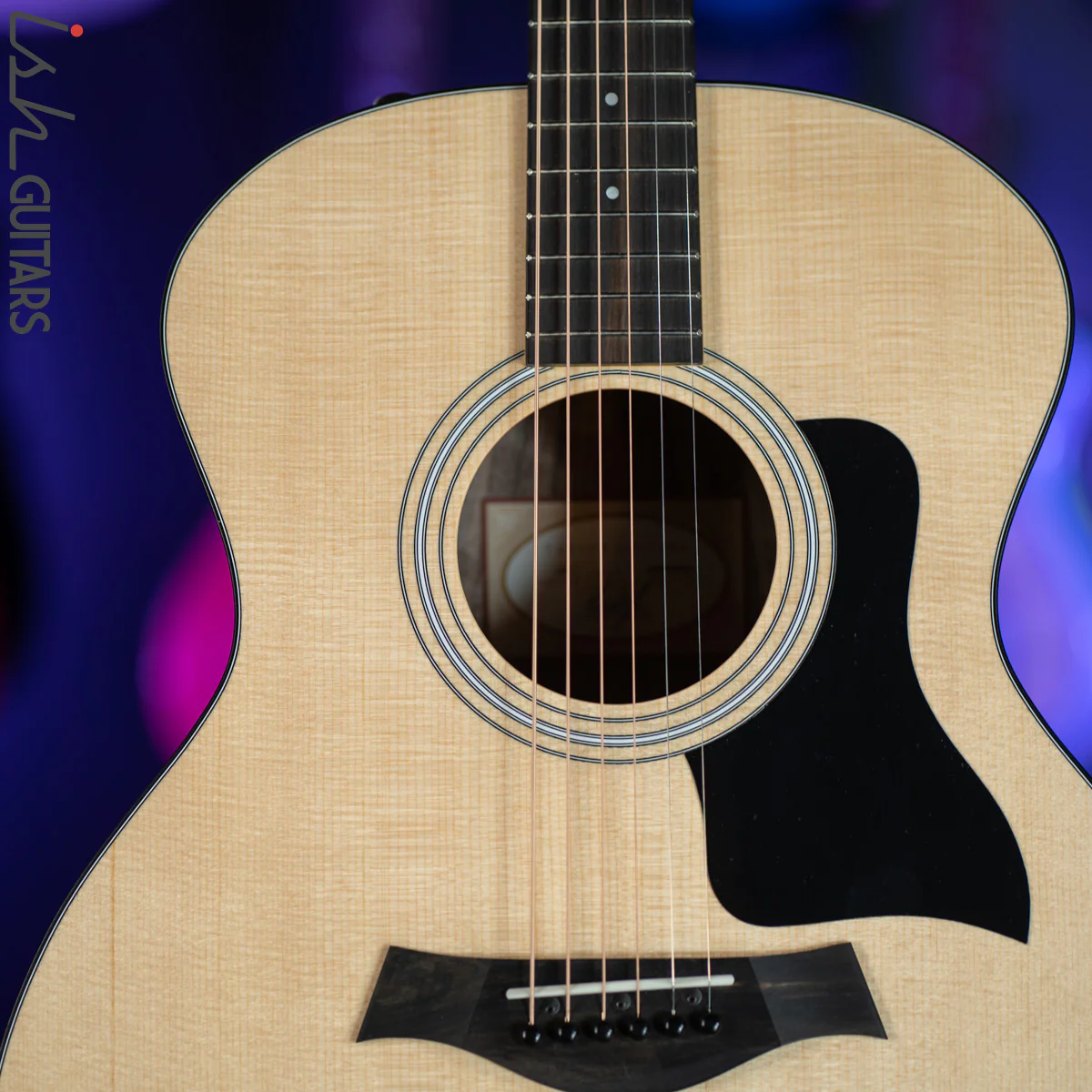 2021 Taylor 114e Acoustic-Electric Guitar - Natural Sitka Spruce - Image 3