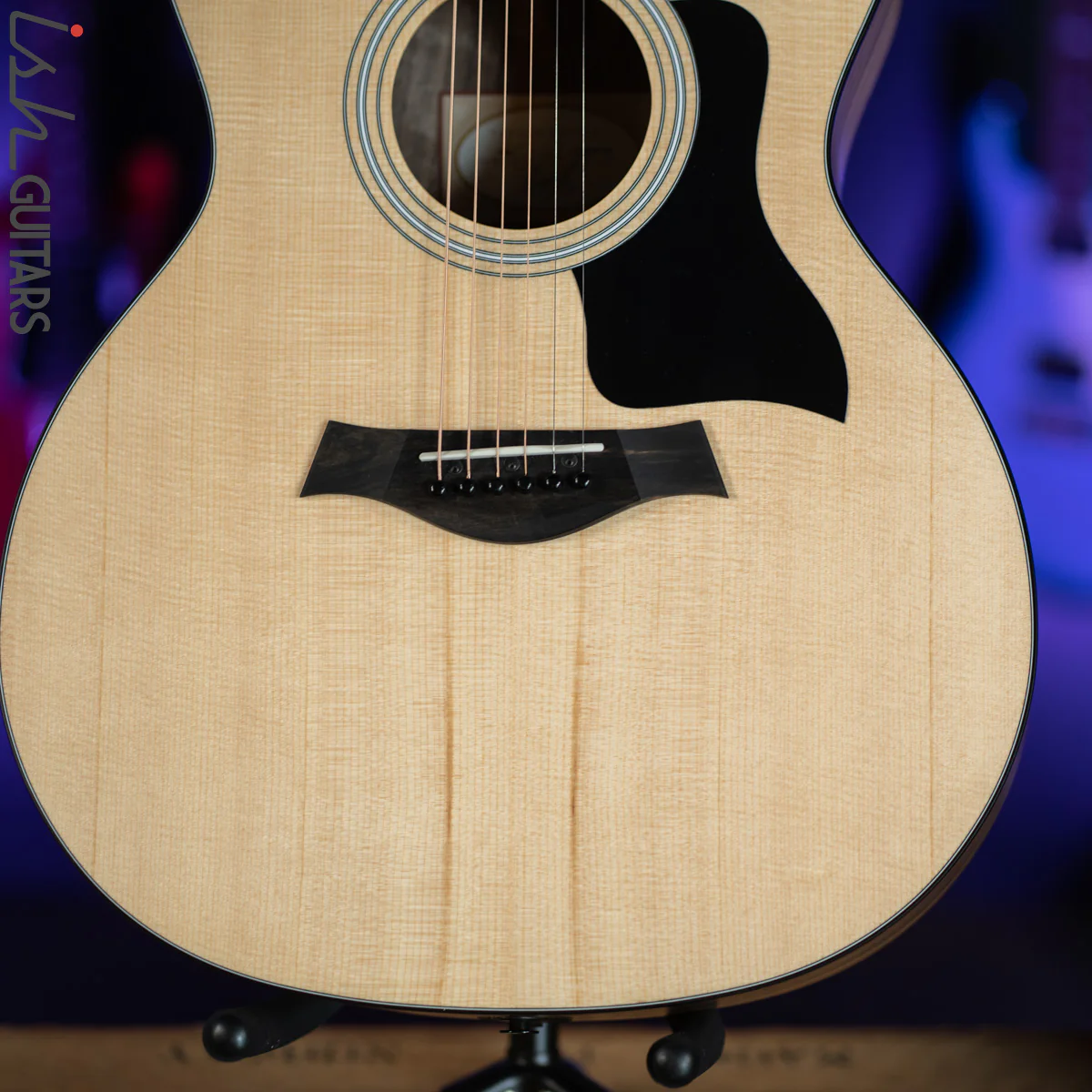 2021 Taylor 114e Acoustic-Electric Guitar - Natural Sitka Spruce - Image 4