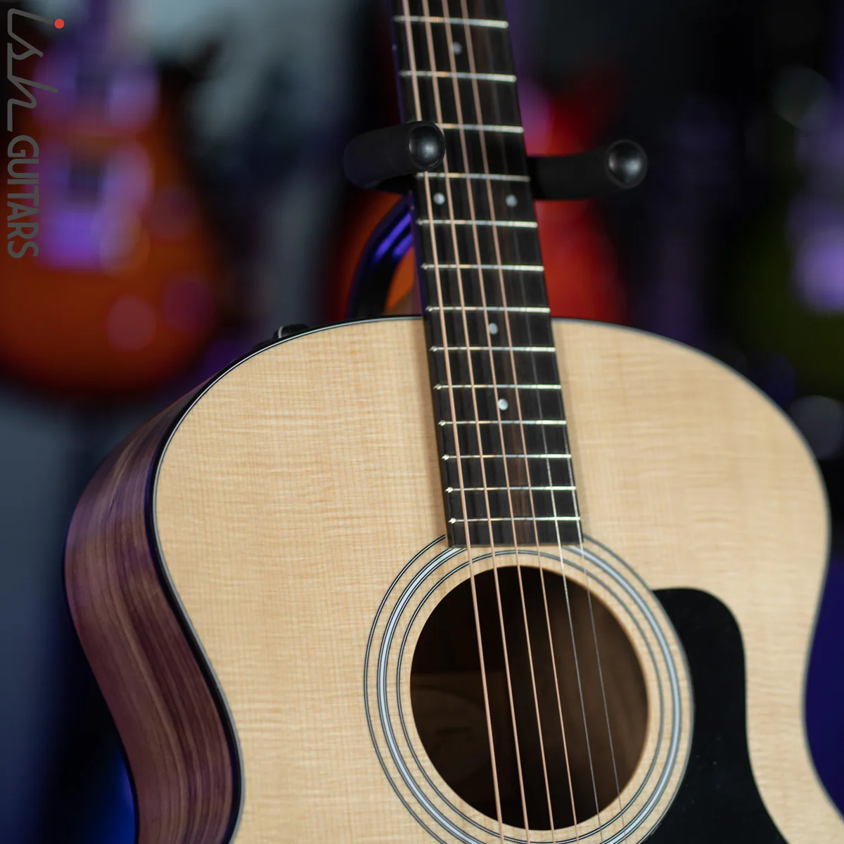 2021 Taylor 114e Acoustic-Electric Guitar - Natural Sitka Spruce - Image 5
