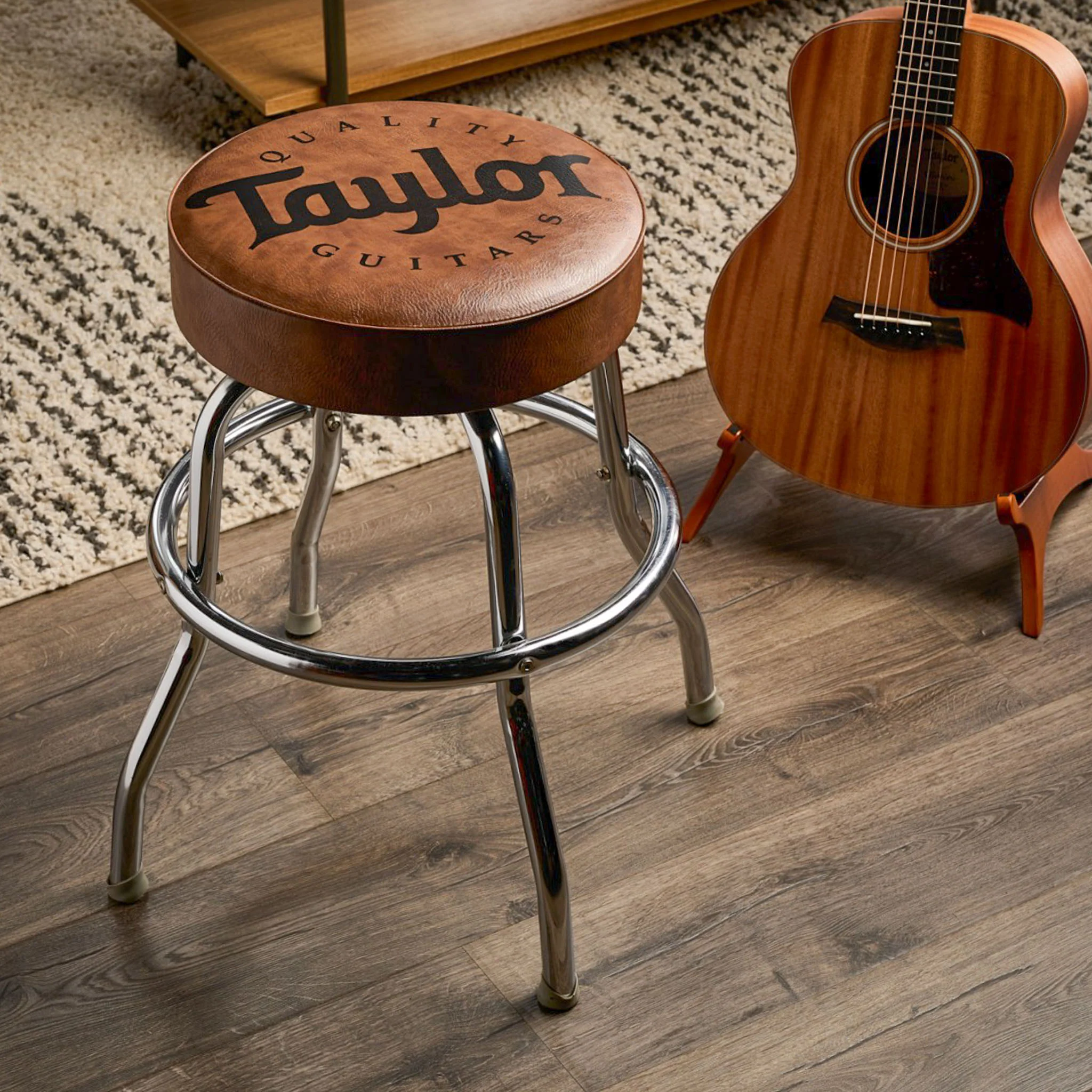 Taylor 24" Bar Stool, Brown
