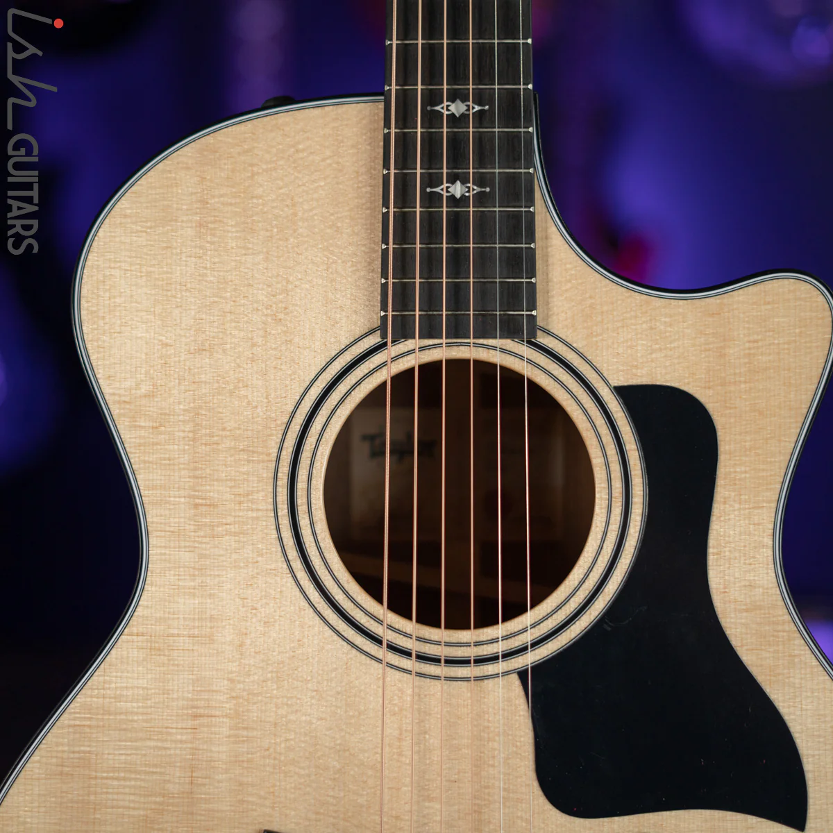 Taylor 314CE Grand Auditorium Acoustic-Electric Guitar Natural - Image 3