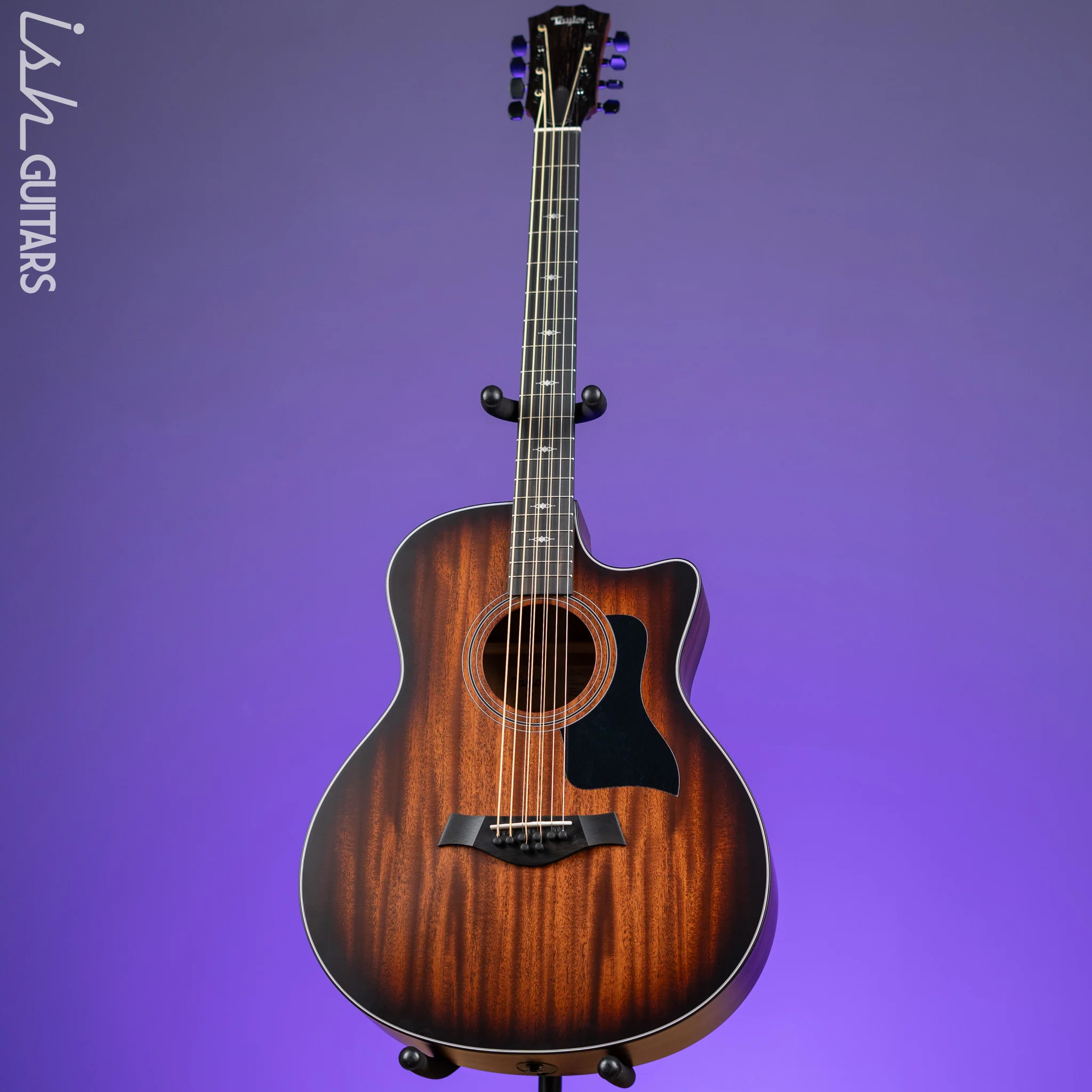 Taylor 326ce Baritone-8 Special Edition Acoustic-Electric Guitar Shaded Edgeburst - Image 2
