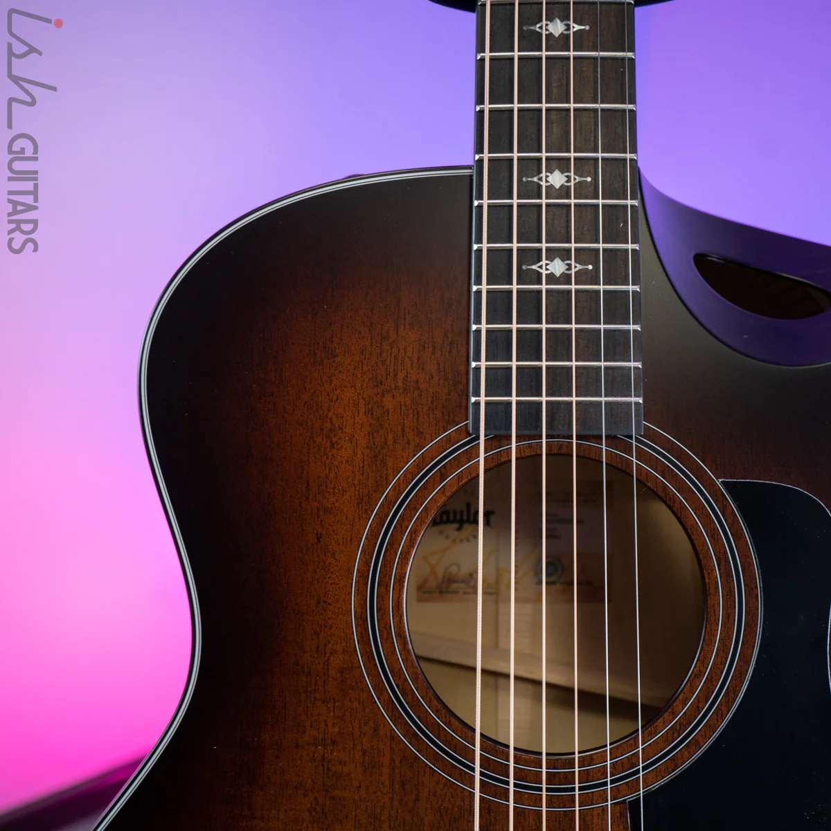 Taylor 326ce Urban Ash/Mahogany - Image 3