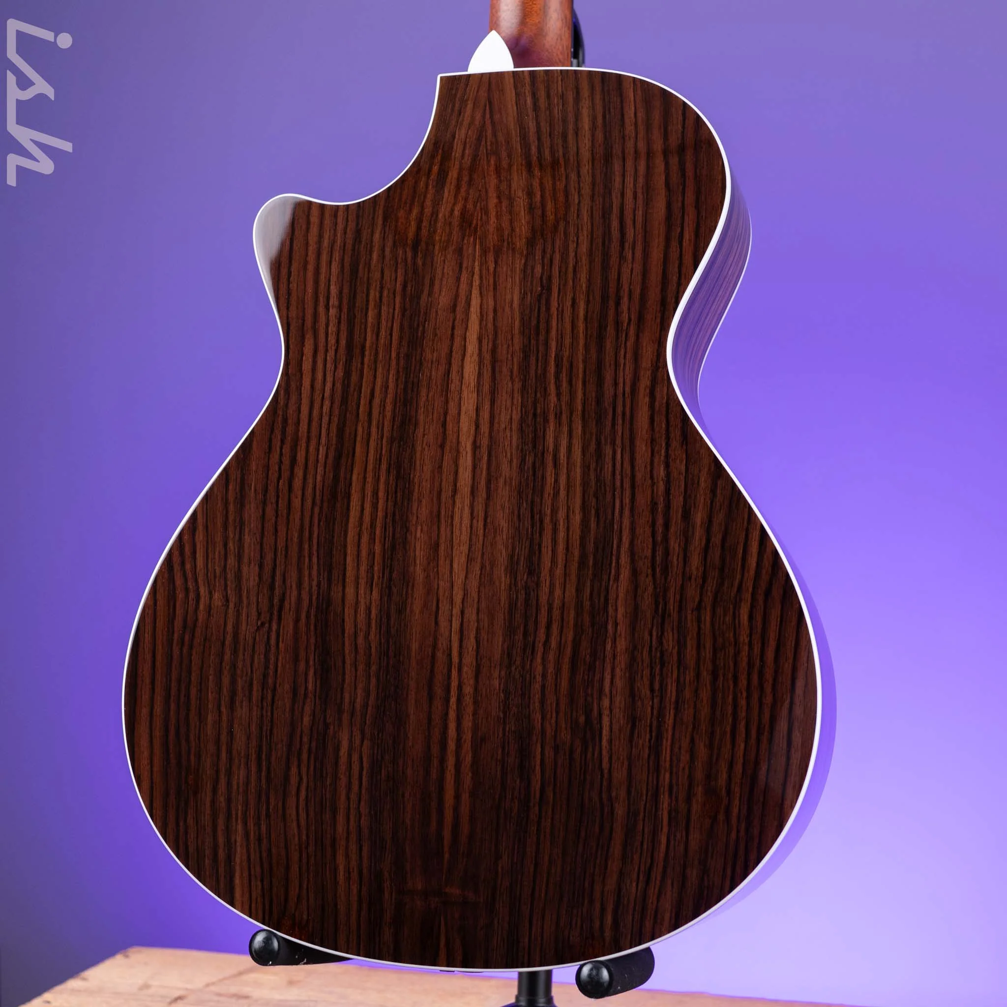 Taylor 412ce-R V-Class Acoustic-Electric Guitar Tobacco Sunburst - Image 7