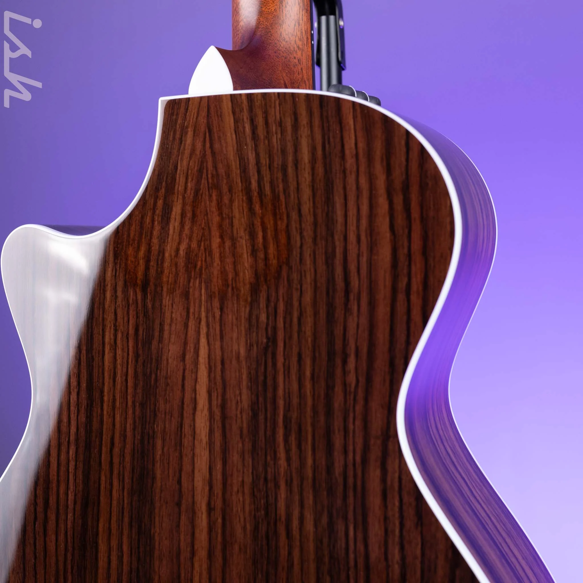 Taylor 412ce-R V-Class Acoustic-Electric Guitar Tobacco Sunburst - Image 8