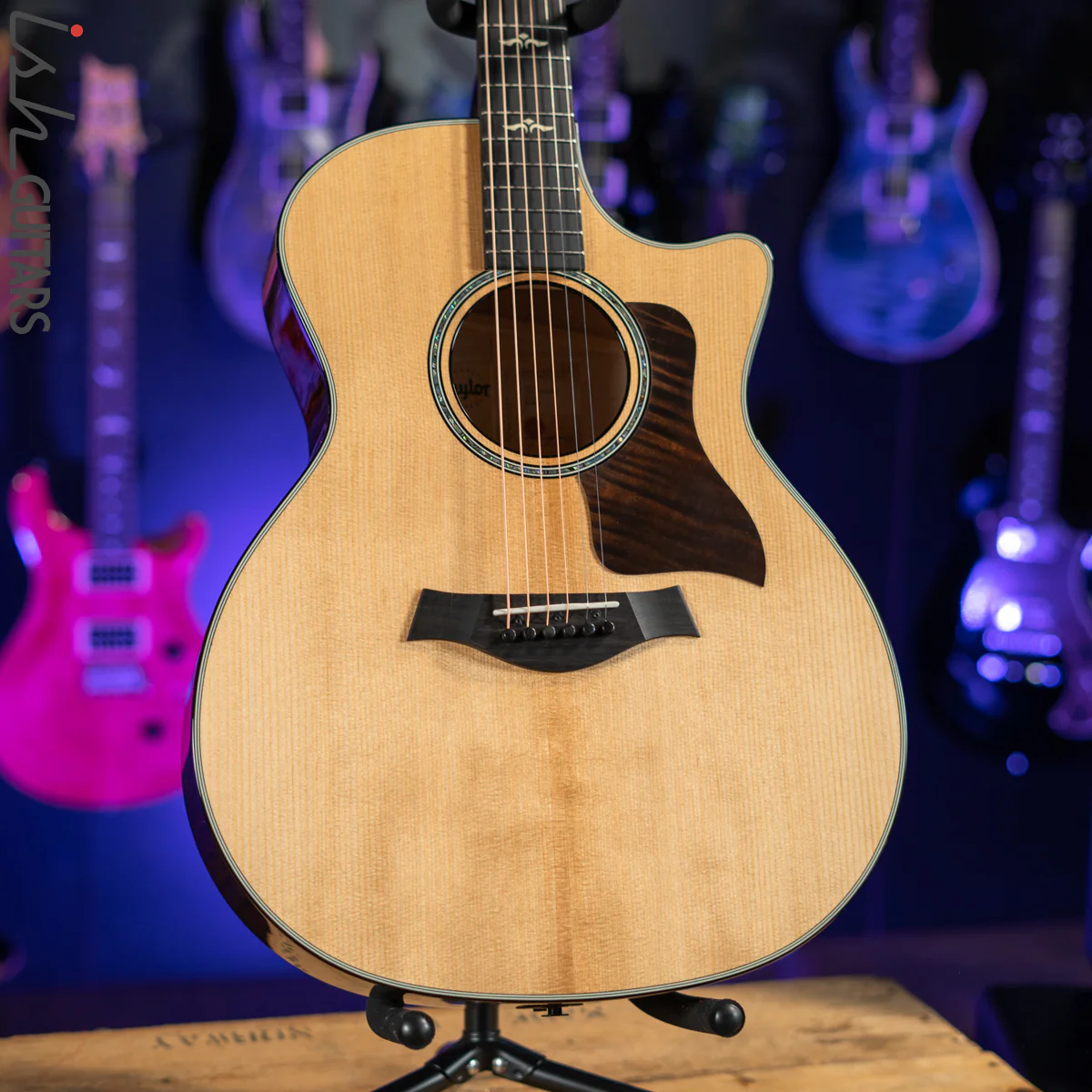 Taylor 614ce Grand Auditorium Acoustic-Electric Guitar Brown Sugar - Image 2
