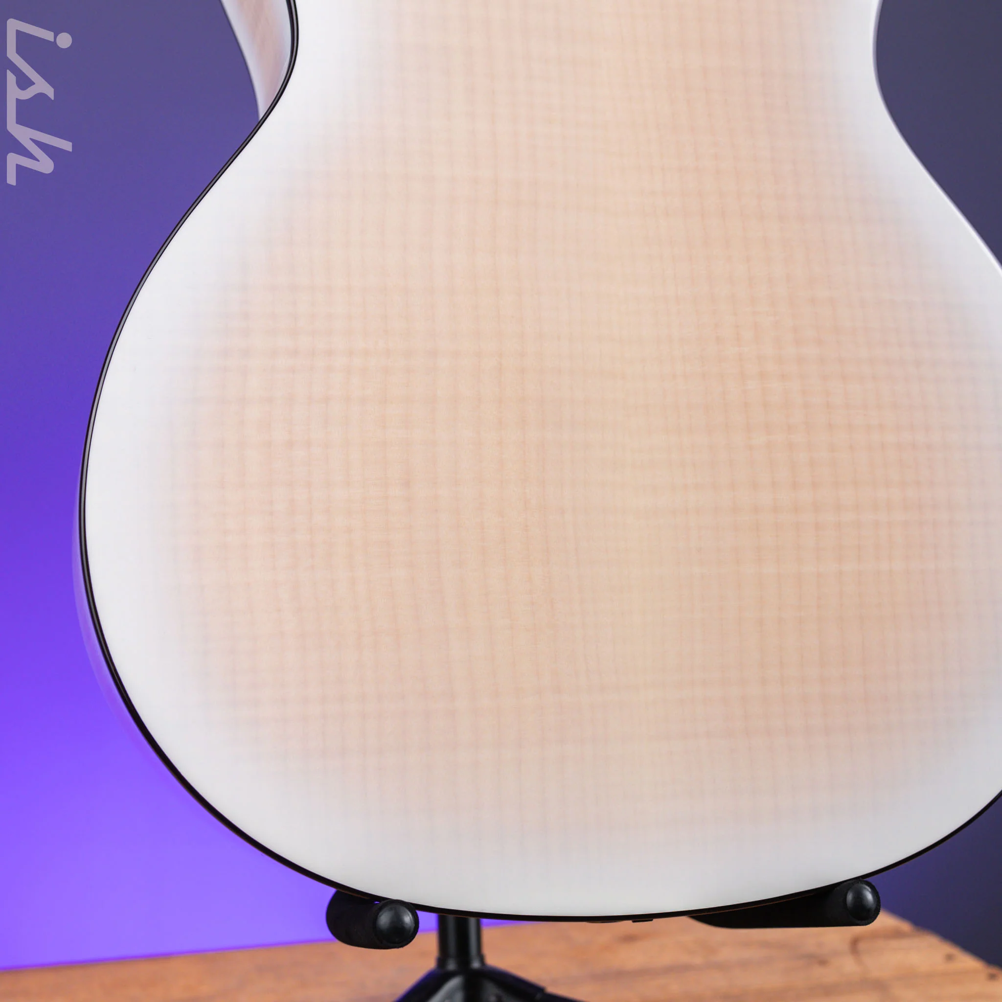 Taylor 614ce LTD Maple/Sitka 50th Anniversary Trans White with Edgeburst - Image 9