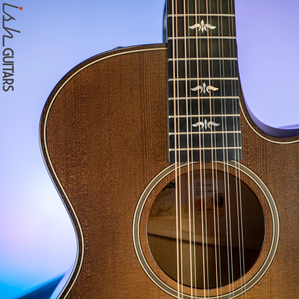 Taylor Builder's Edition 652ce 12-String Wild Honey Burst - Image 3