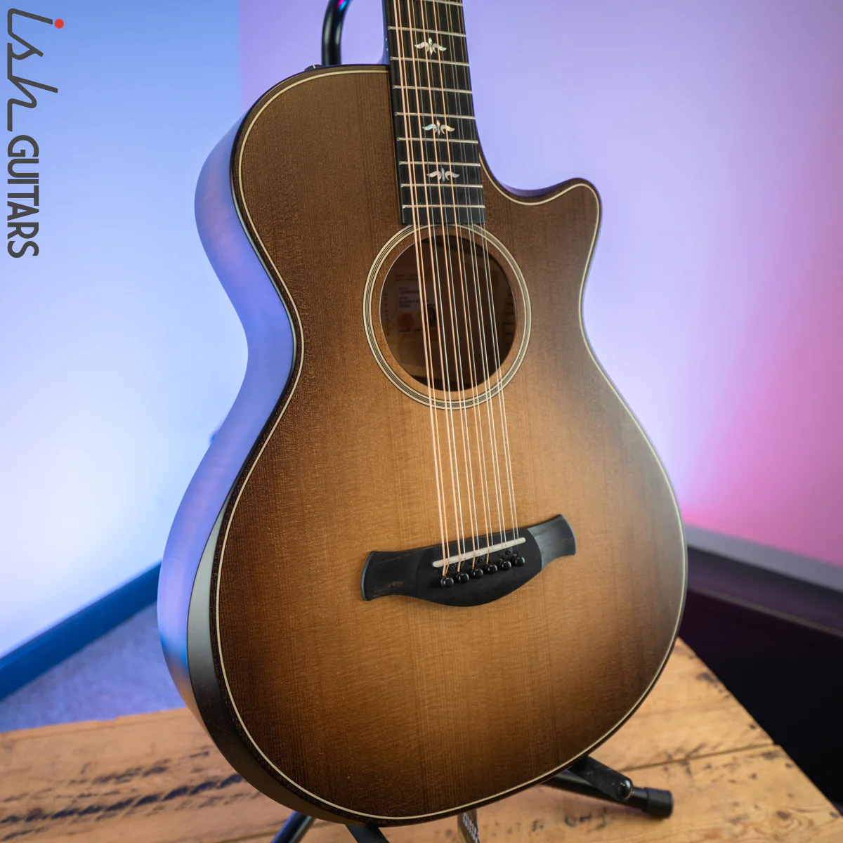 Taylor Builder's Edition 652ce 12-String Wild Honey Burst - Image 5