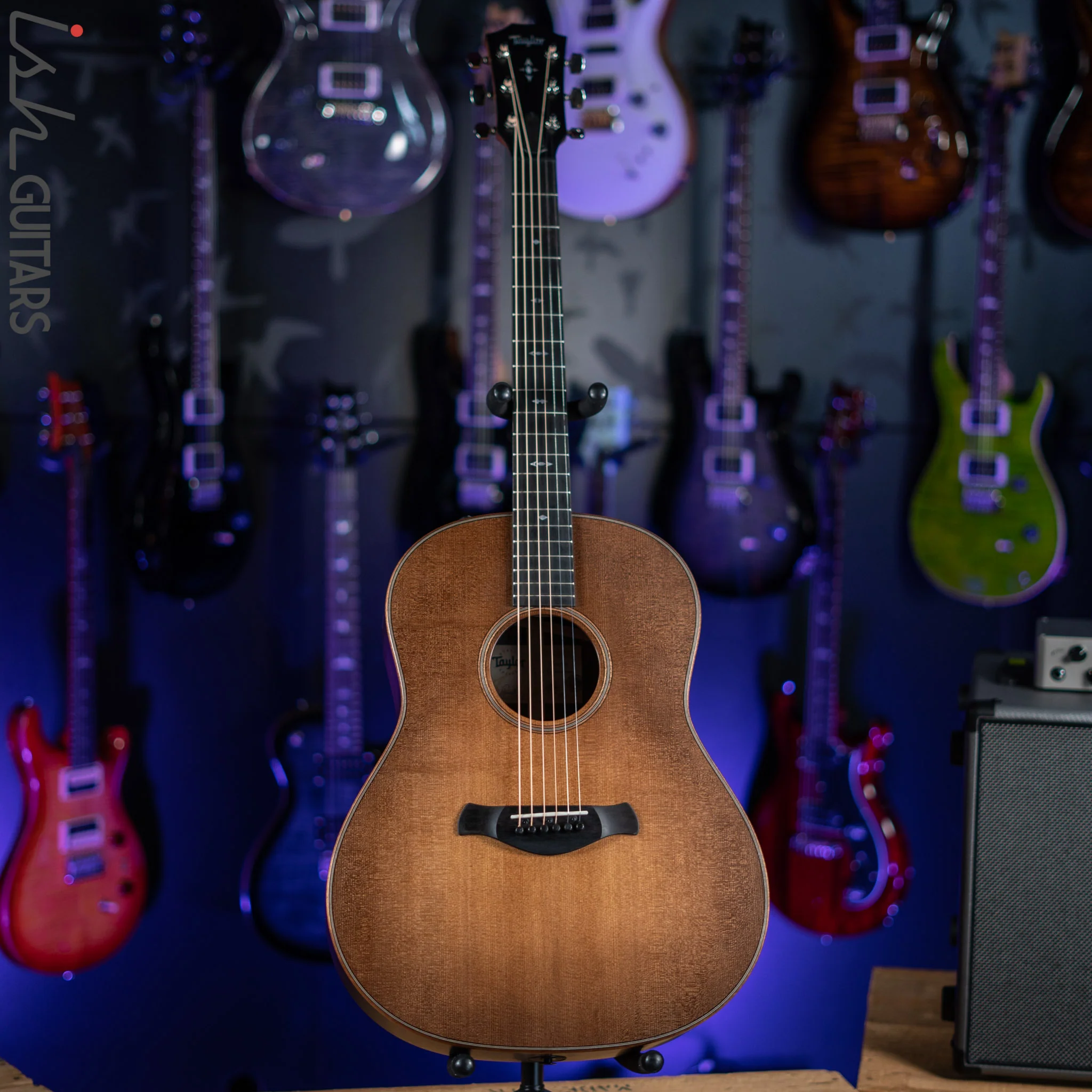 Taylor 717e Builder’s Edition Acoustic Guitar Wild Honey Burst - Image 2