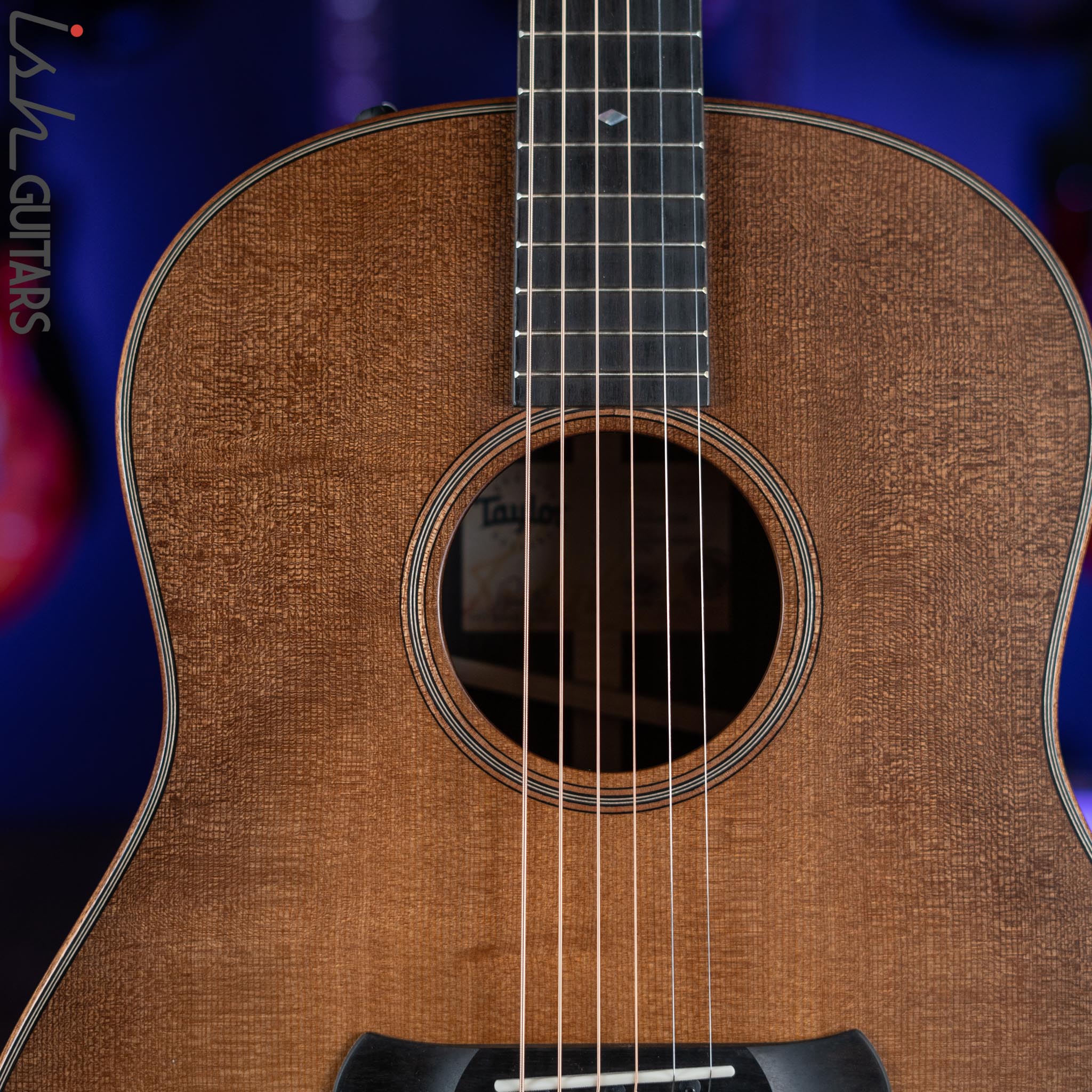 Taylor 717e Builder’s Edition Acoustic Guitar Wild Honey Burst - Image 3