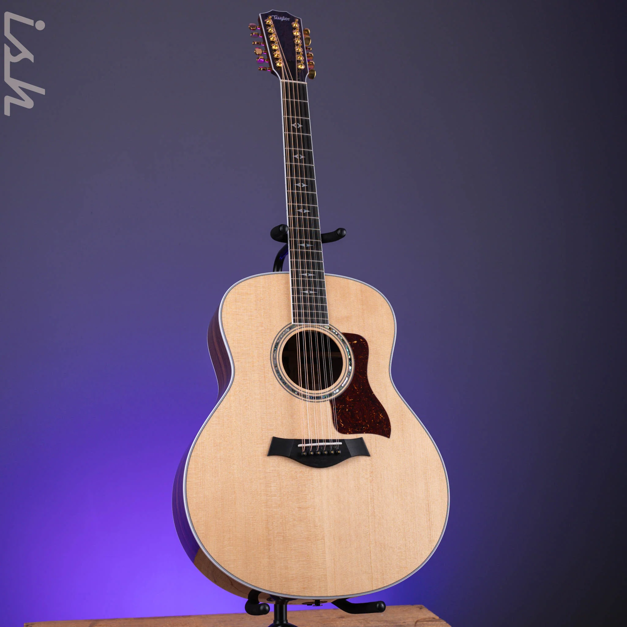 Taylor 858e 50th Anniversary LTD 12-String Acoustic-Electric Guitar Natural - Image 2