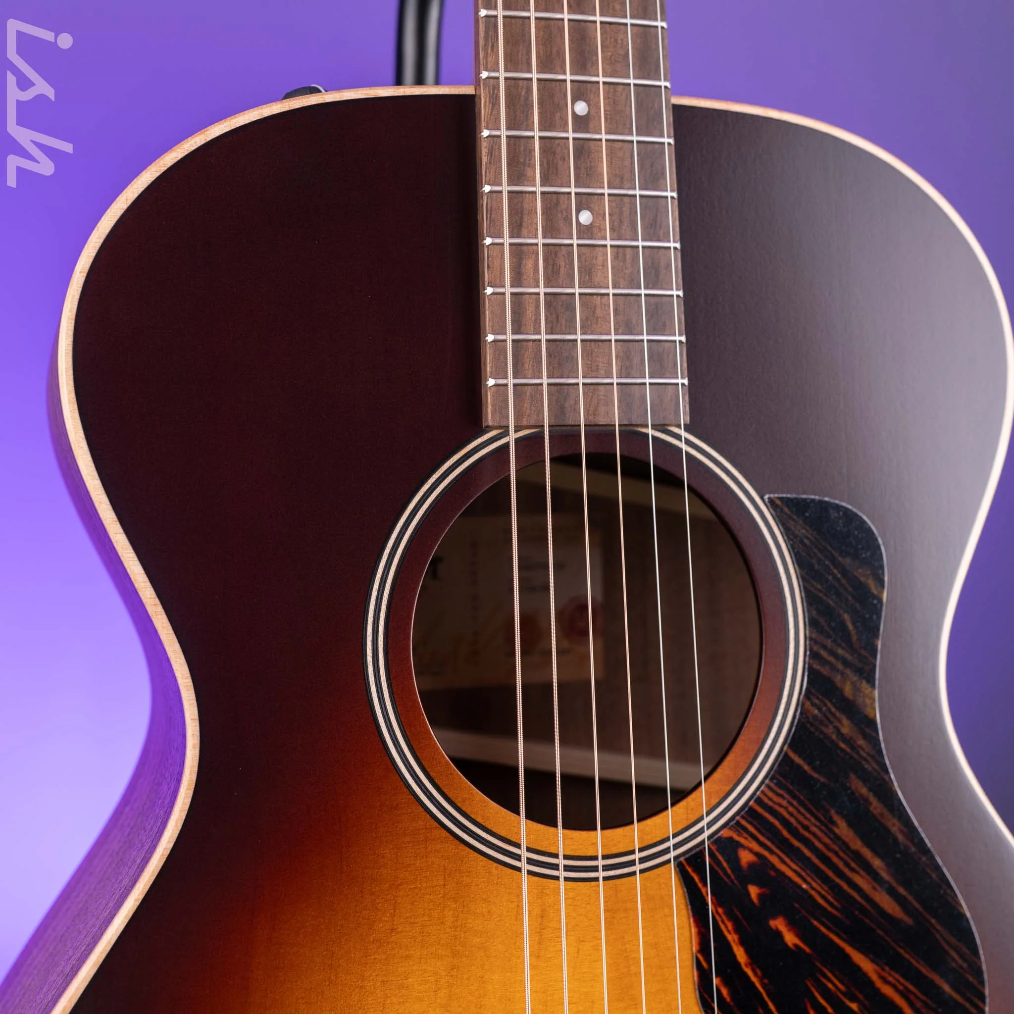 Taylor AD12e American Dream Acoustic-Electric Guitar Walnut Sunburst - Image 3