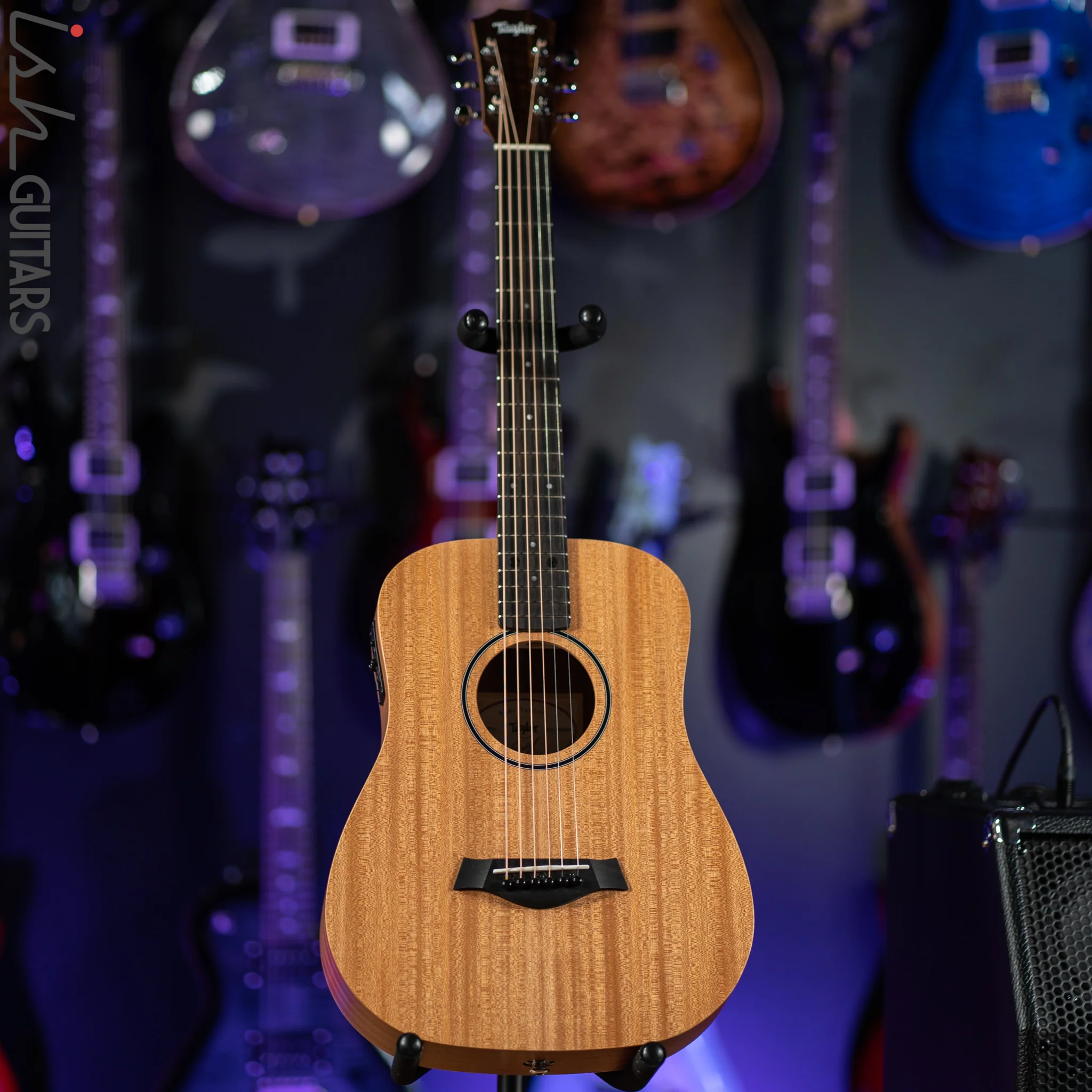 Taylor Baby Mahogany BT2e Acoustic-Electric Guitar Natural - Image 2