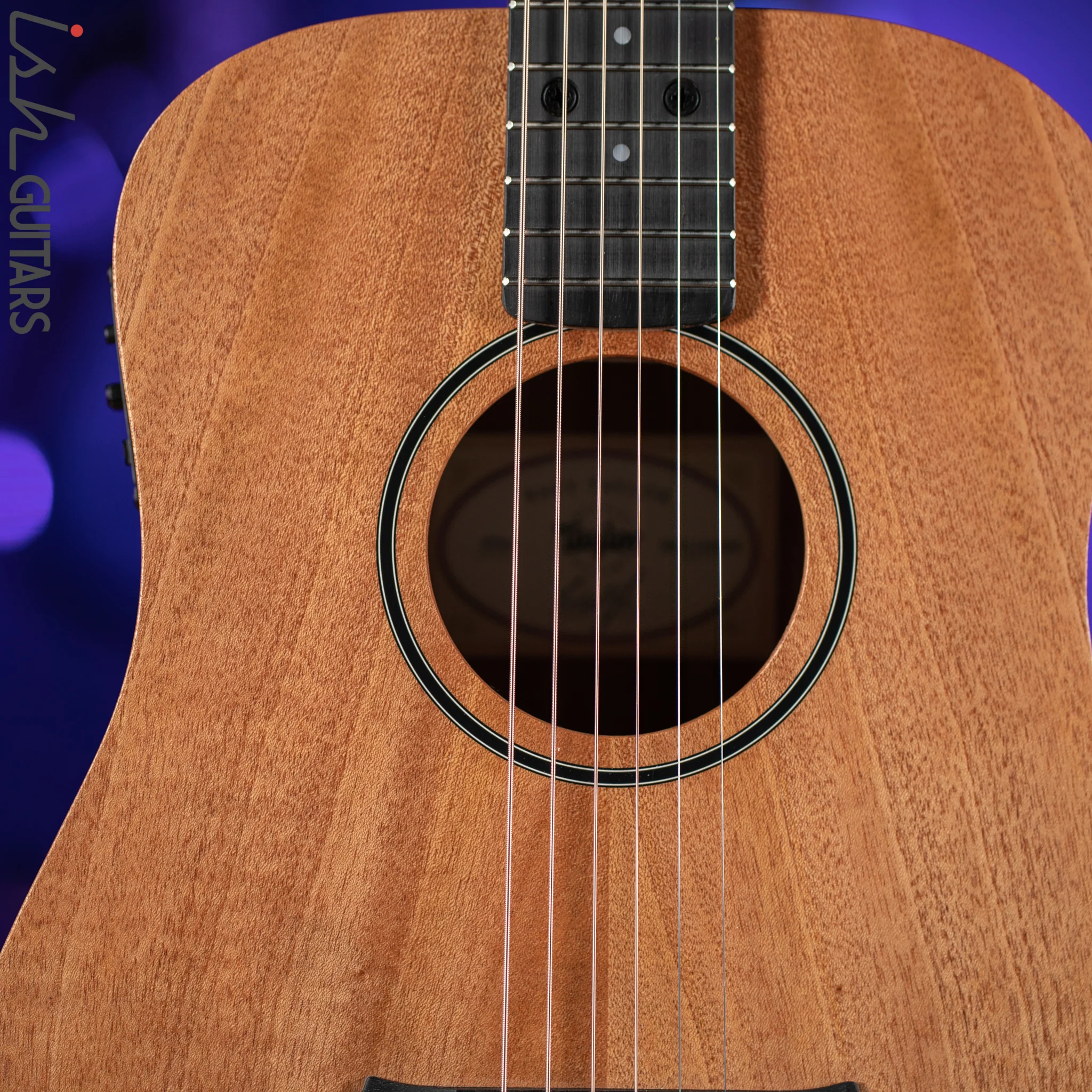 Taylor Baby Mahogany BT2e Acoustic-Electric Guitar Natural - Image 3