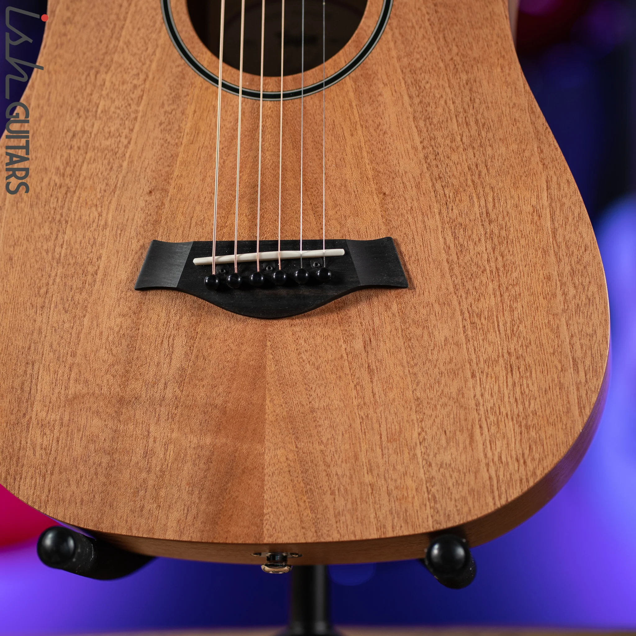 Taylor Baby Mahogany BT2e Acoustic-Electric Guitar Natural - Image 4