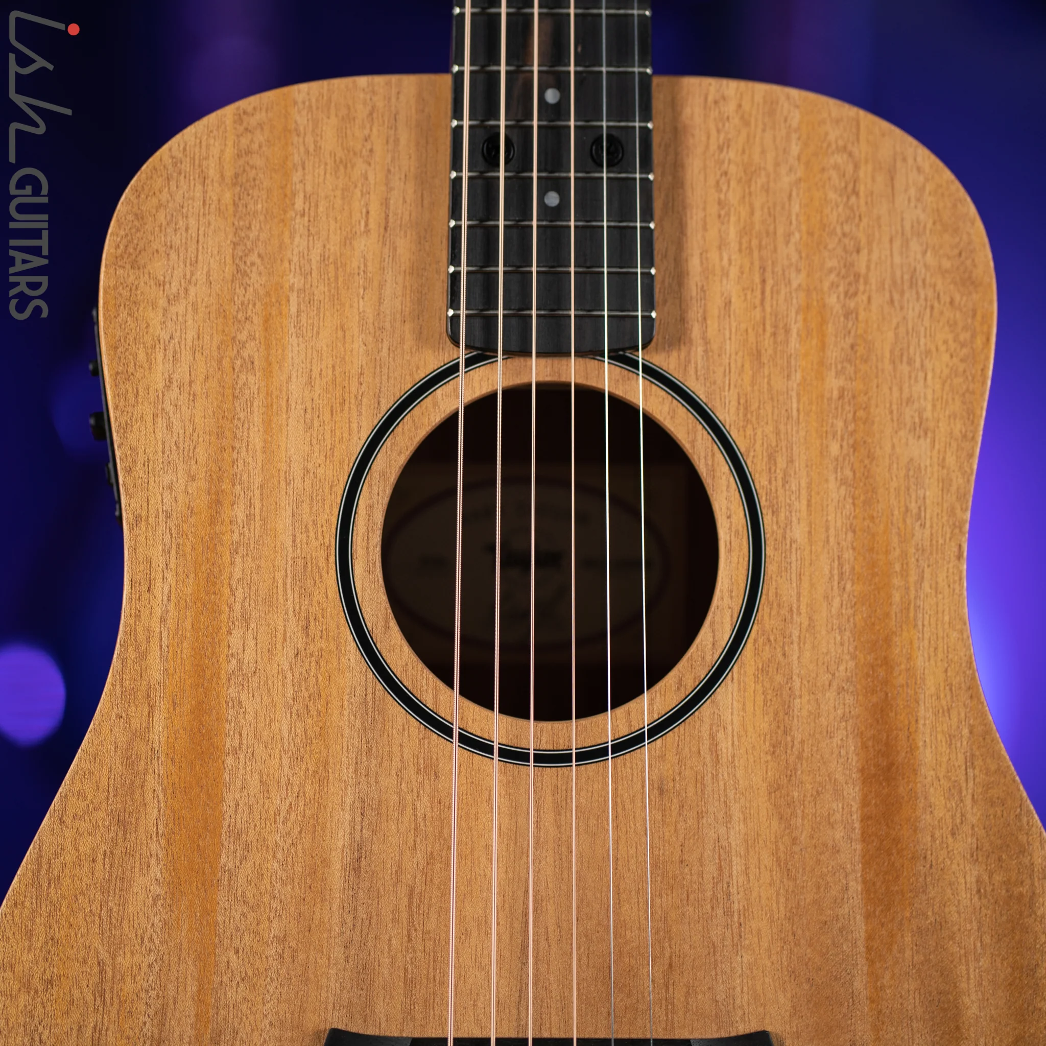 Taylor Baby Mahogany BT2e Acoustic-Electric Guitar Natural - Image 3