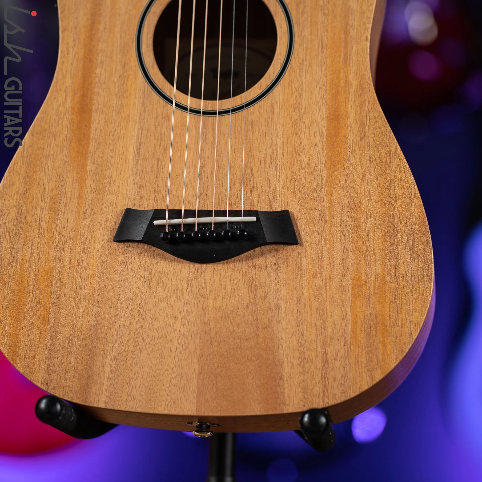 Taylor Baby Mahogany BT2e Acoustic-Electric Guitar Natural - Image 4